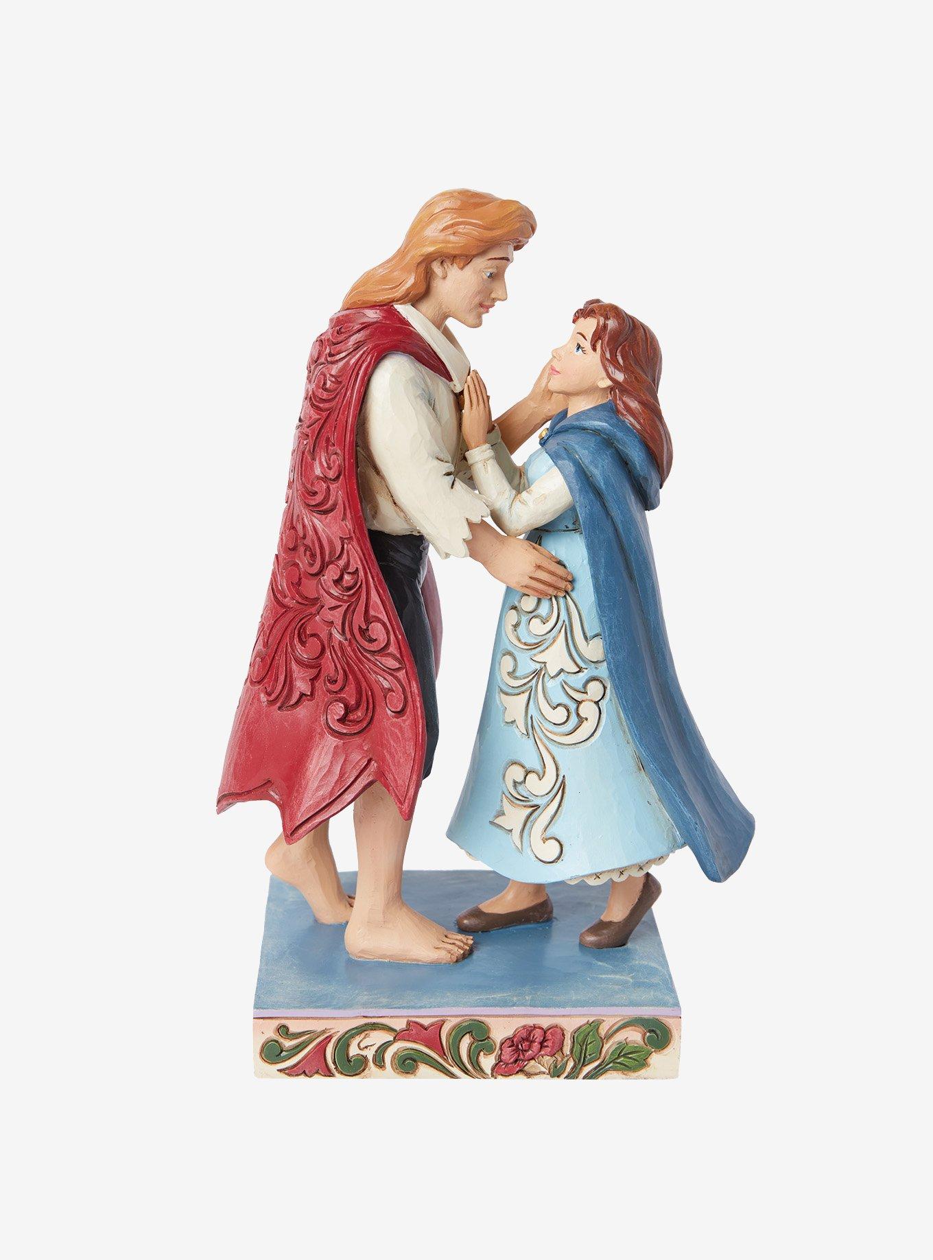 Disney Beauty and The Beast Belle & Prince Jim Shore Figure, , hi-res