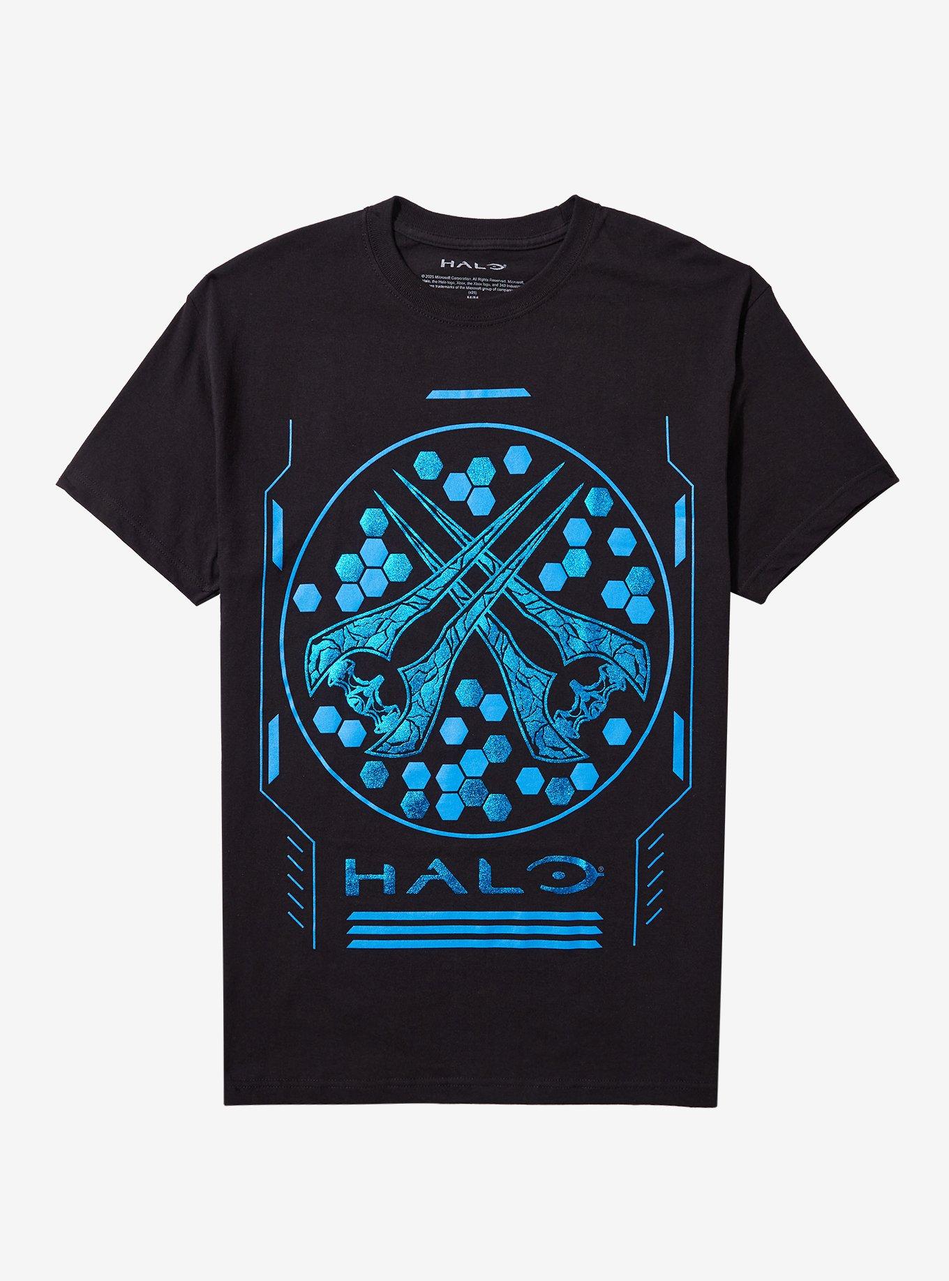 Halo Energy Swords Foil T-Shirt, , hi-res