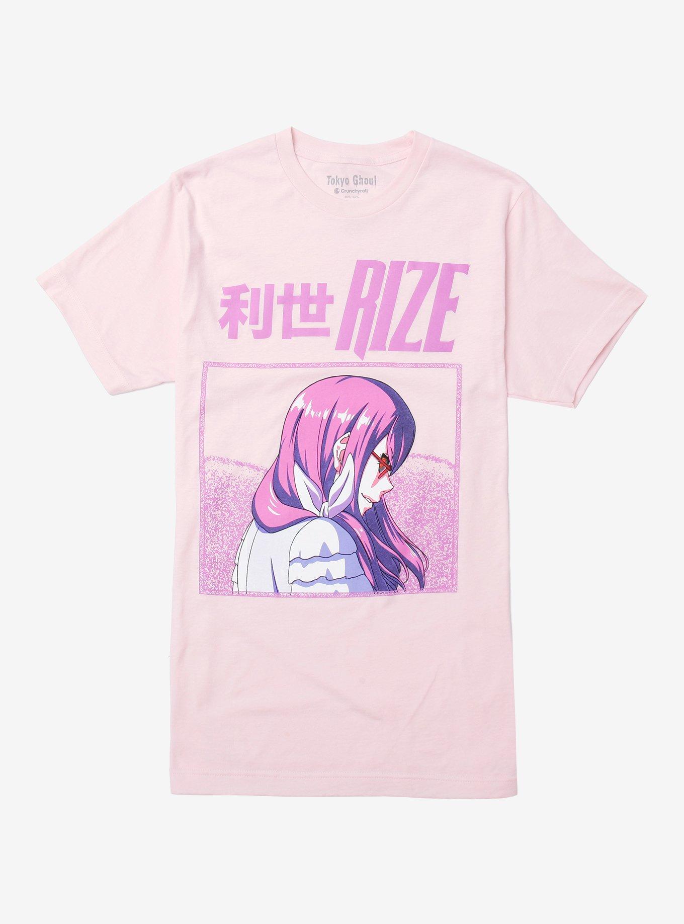 Tokyo Ghoul Rize Pink T-Shirt, , hi-res