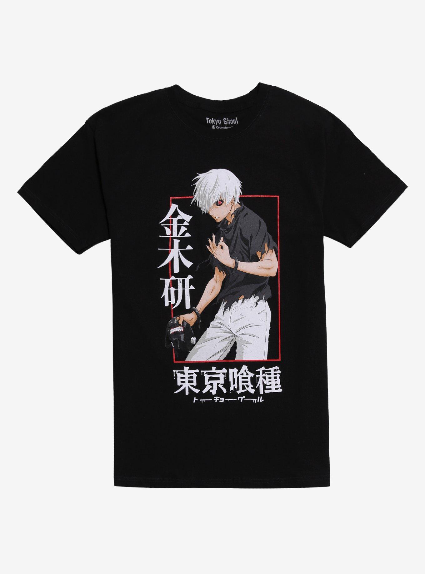 Tokyo Ghoul Ken Kaneki Name Kanji T-Shirt, , hi-res