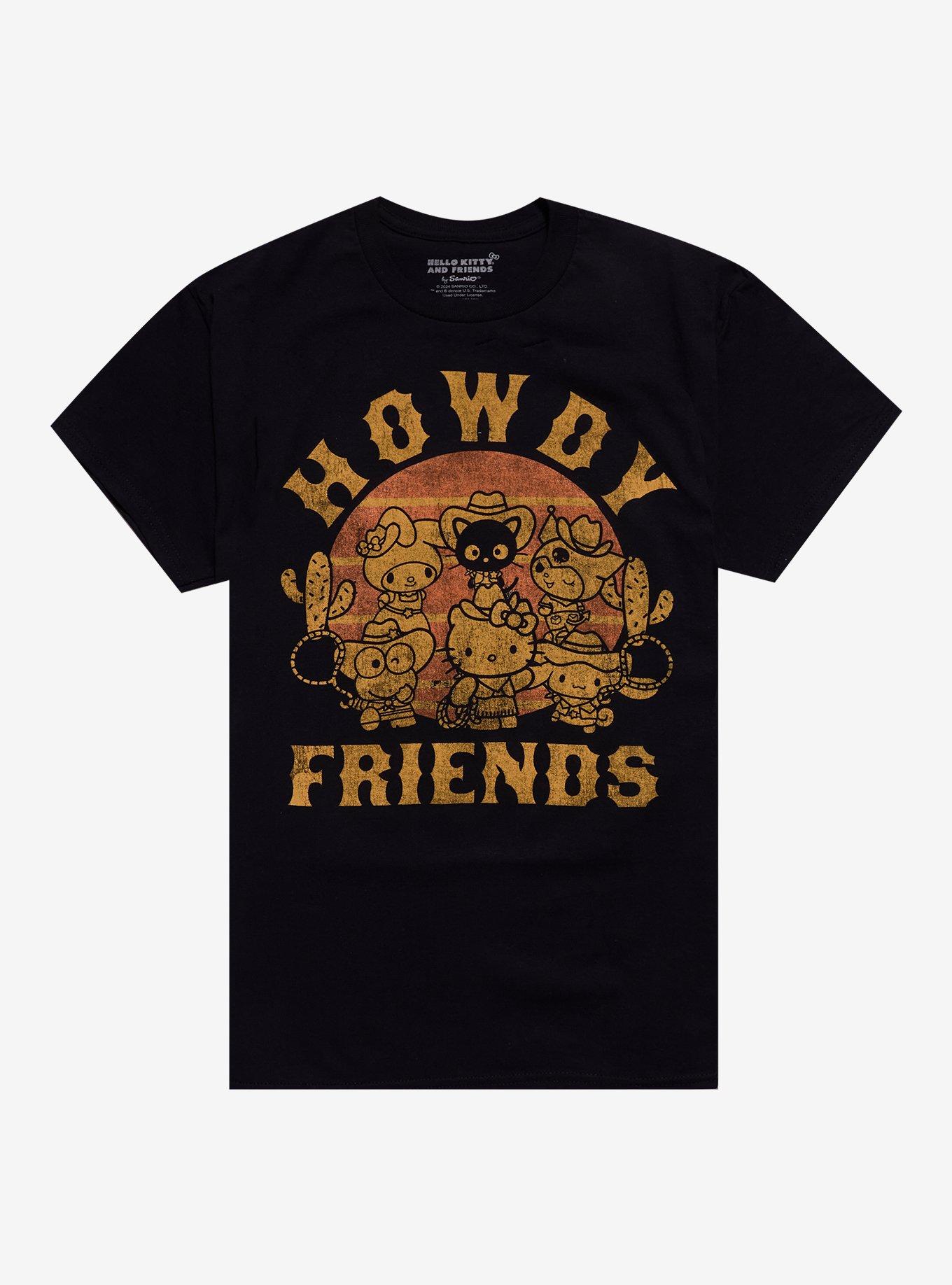 Hello Kitty And Friends Western Howdy Friends T-Shirt, , hi-res