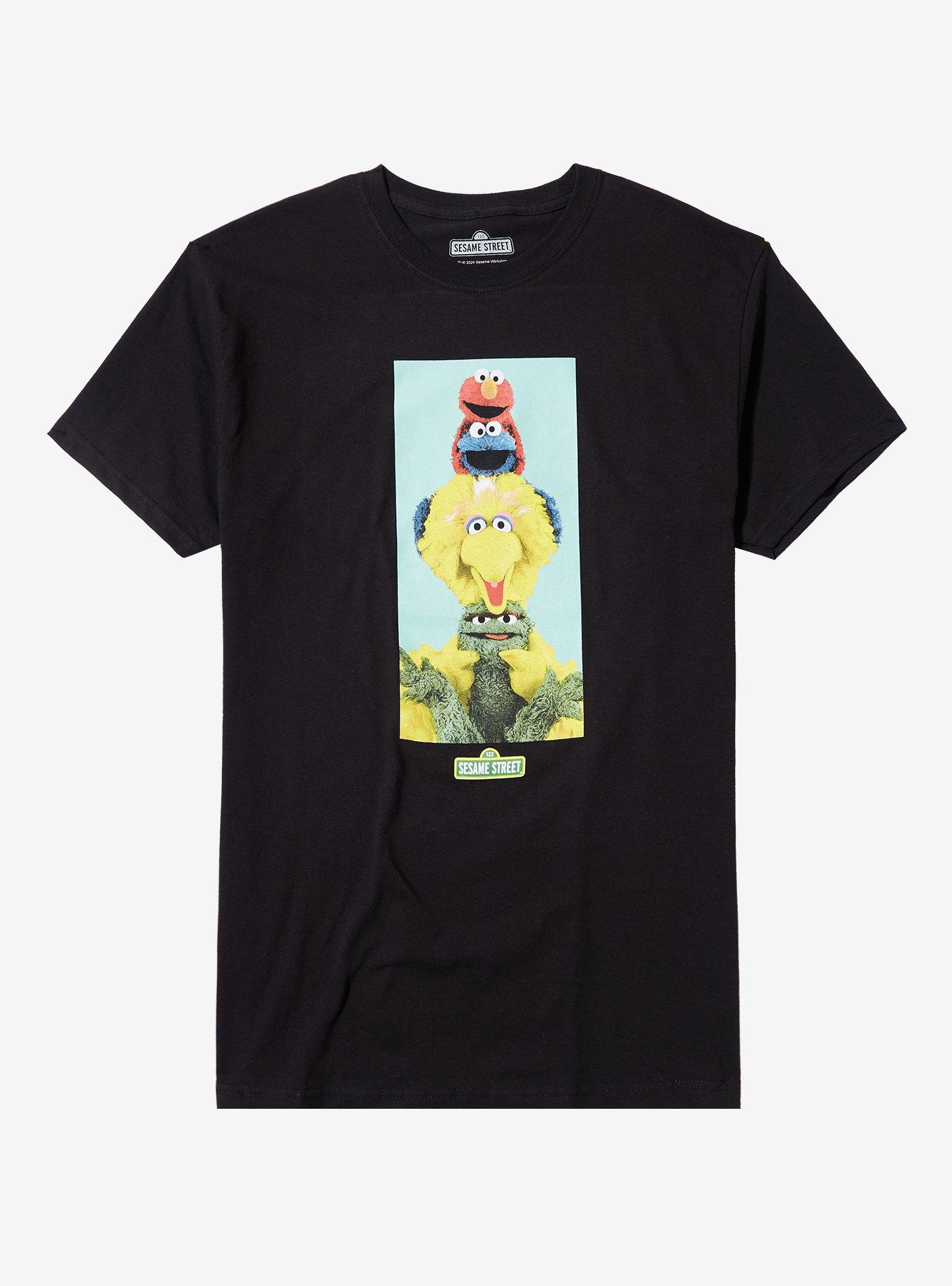 Sesame Street Stacked Portrait T-Shirt, , hi-res