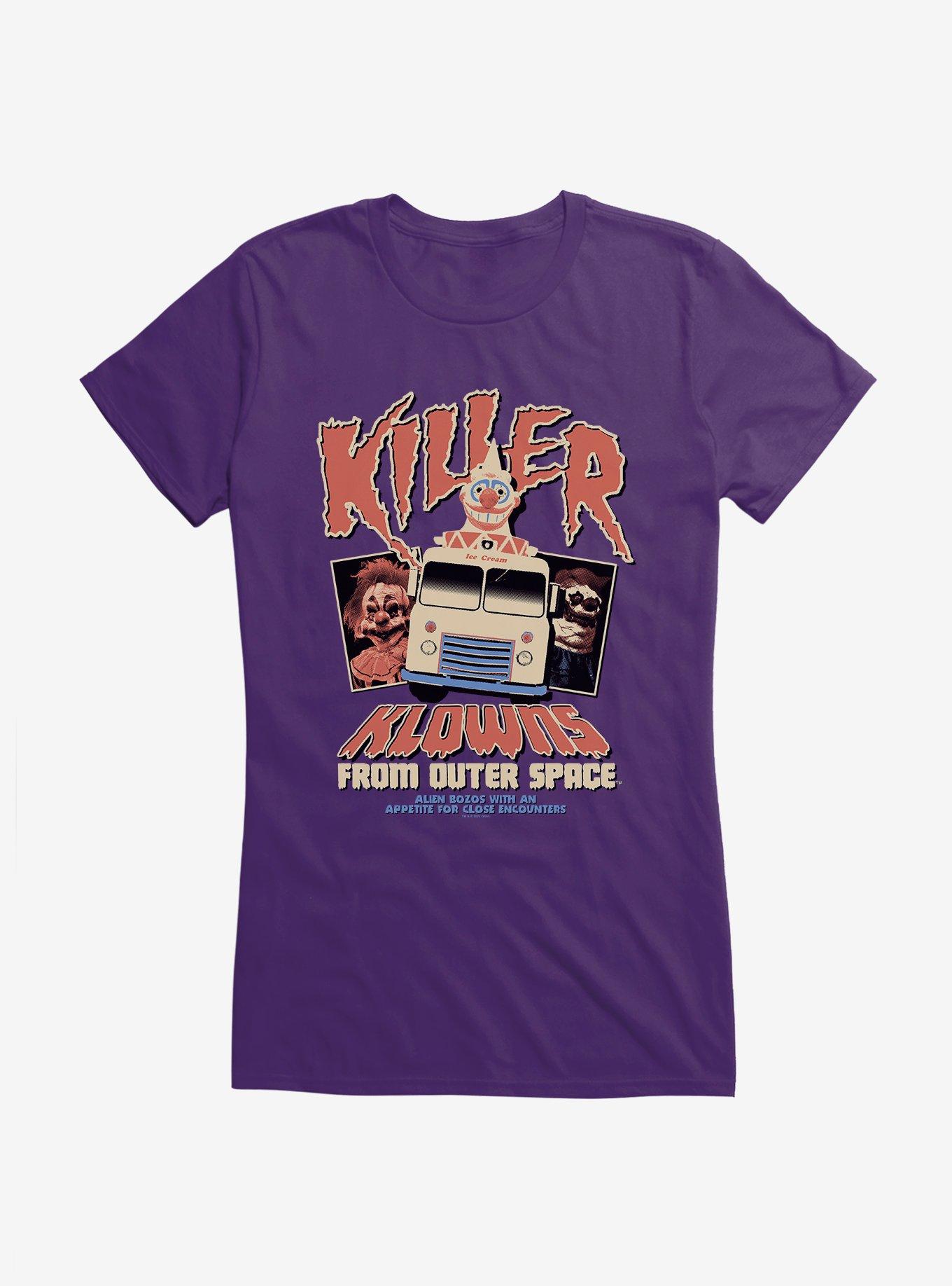 Killer Klowns From Outer Space Vintage Movie Poster Girls T-Shirt, , hi-res