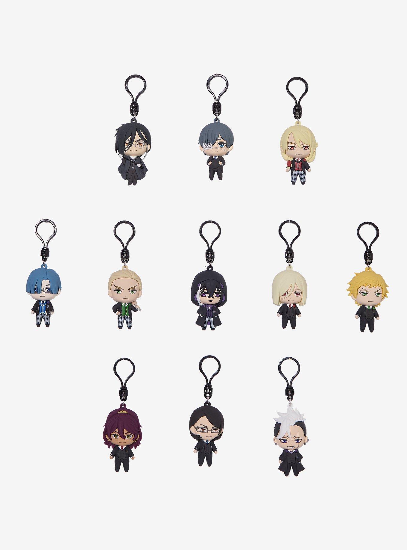 Black Butler Characters Blind Bag Figural Bag Clip, , hi-res
