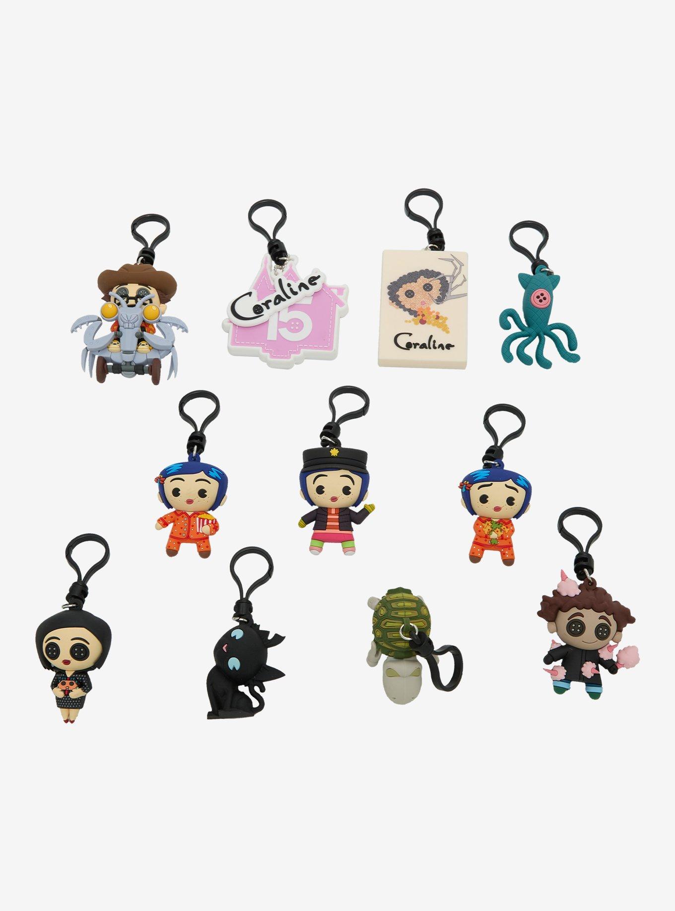 Coraline Characters Blind Bag Figural Bag Clip, , hi-res