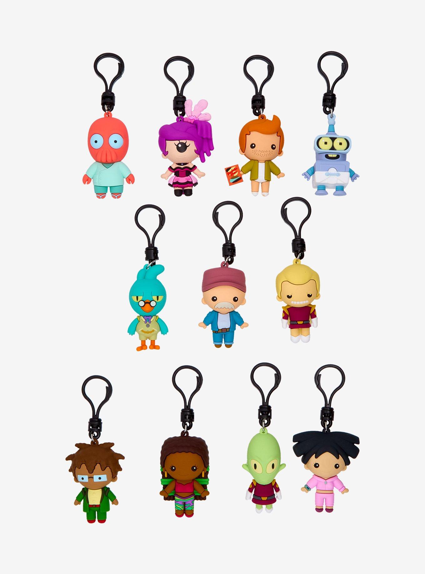 Futurama Characters Blind Bag Figural Bag Clip, , hi-res