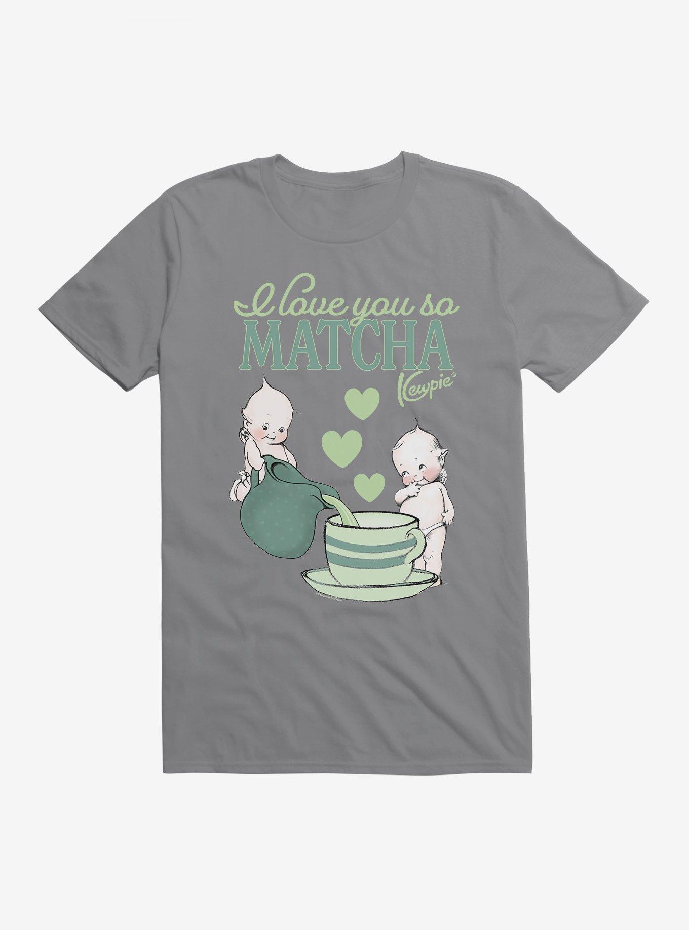 Kewpie I Love You So Matcha T-Shirt, STORM GREY, hi-res