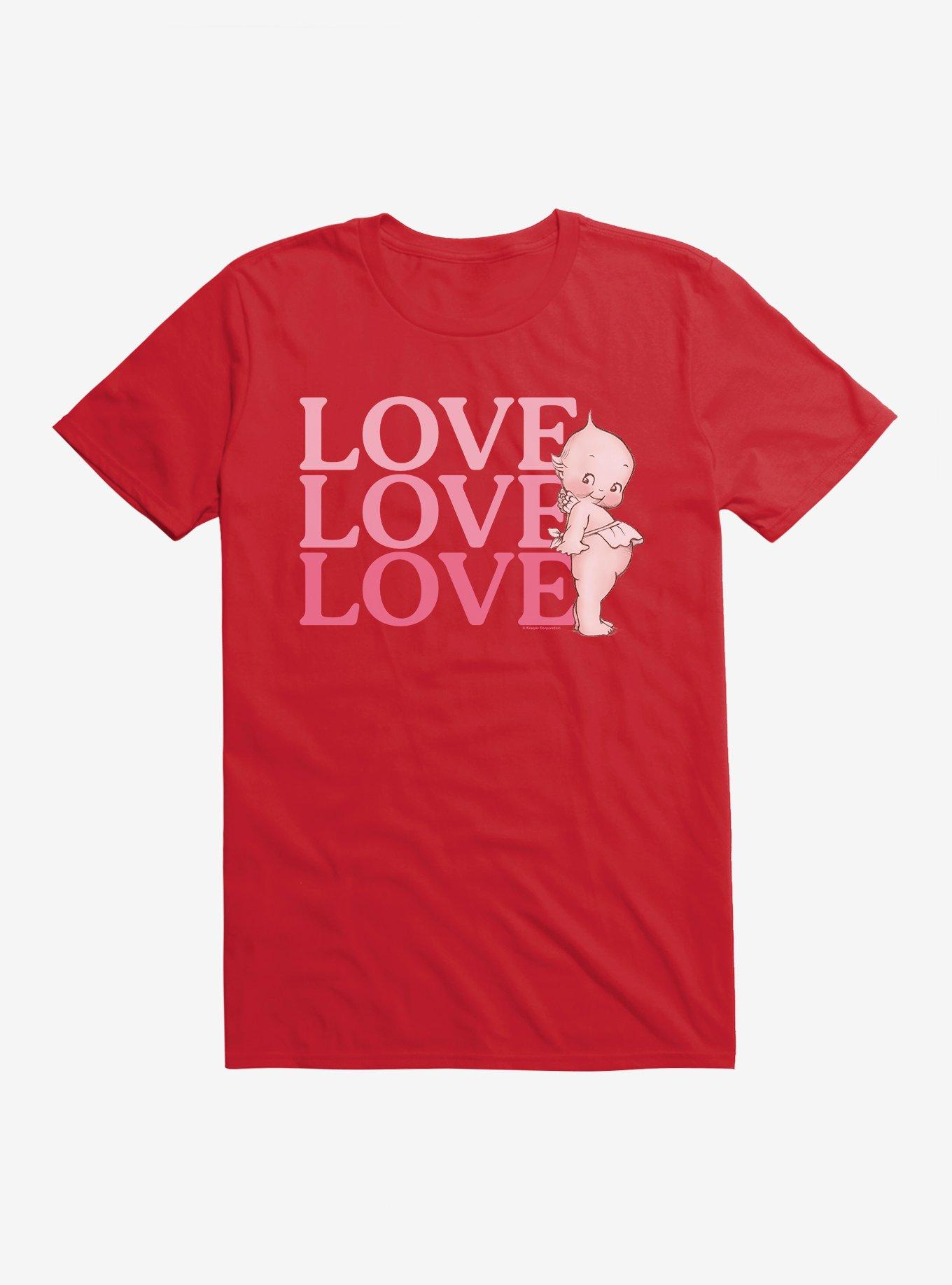 Kewpie Love Love Love T-Shirt, , hi-res