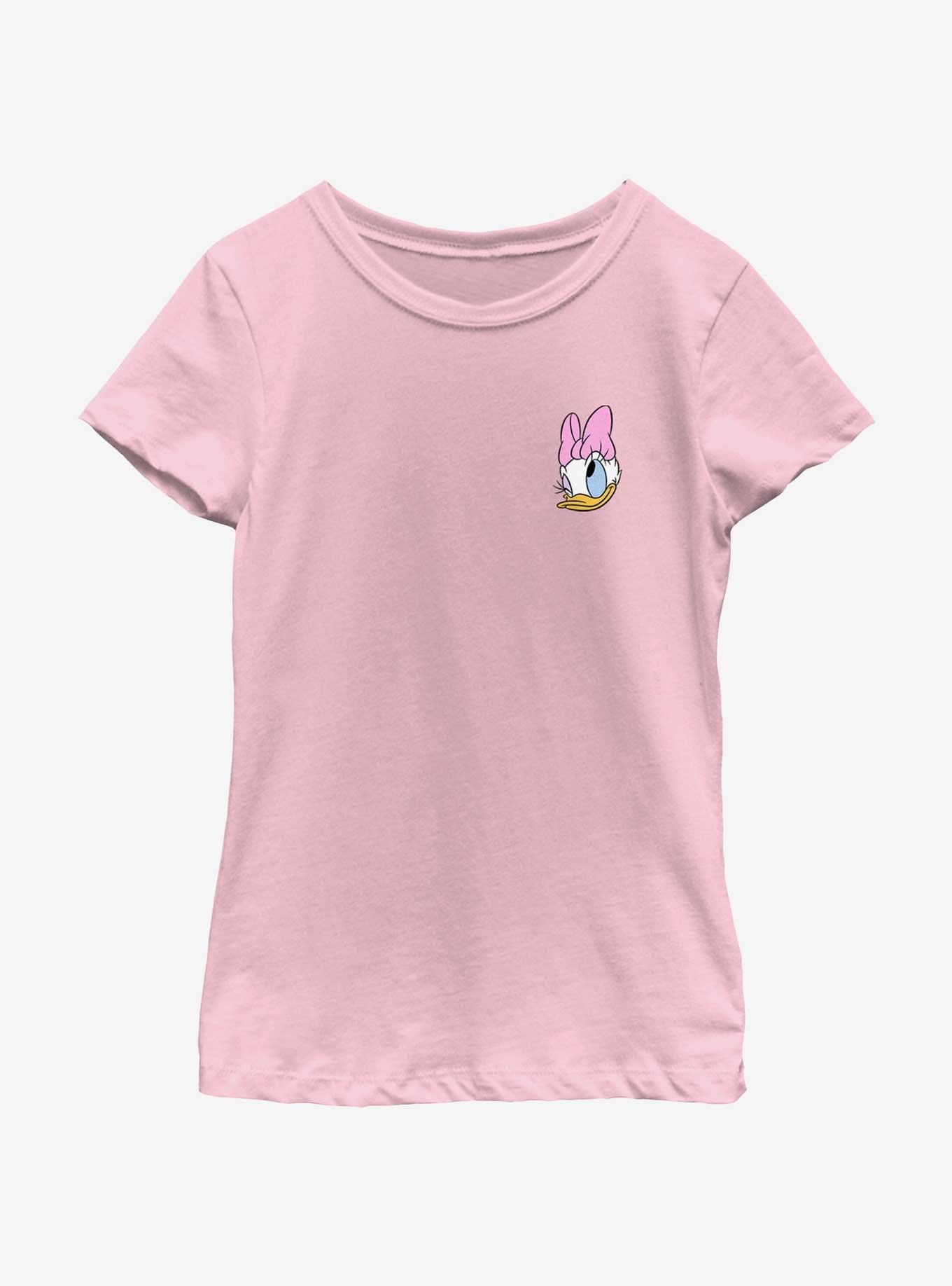 Disney Daisy Duck Big Face Pocket Youth Girls T-Shirt, , hi-res