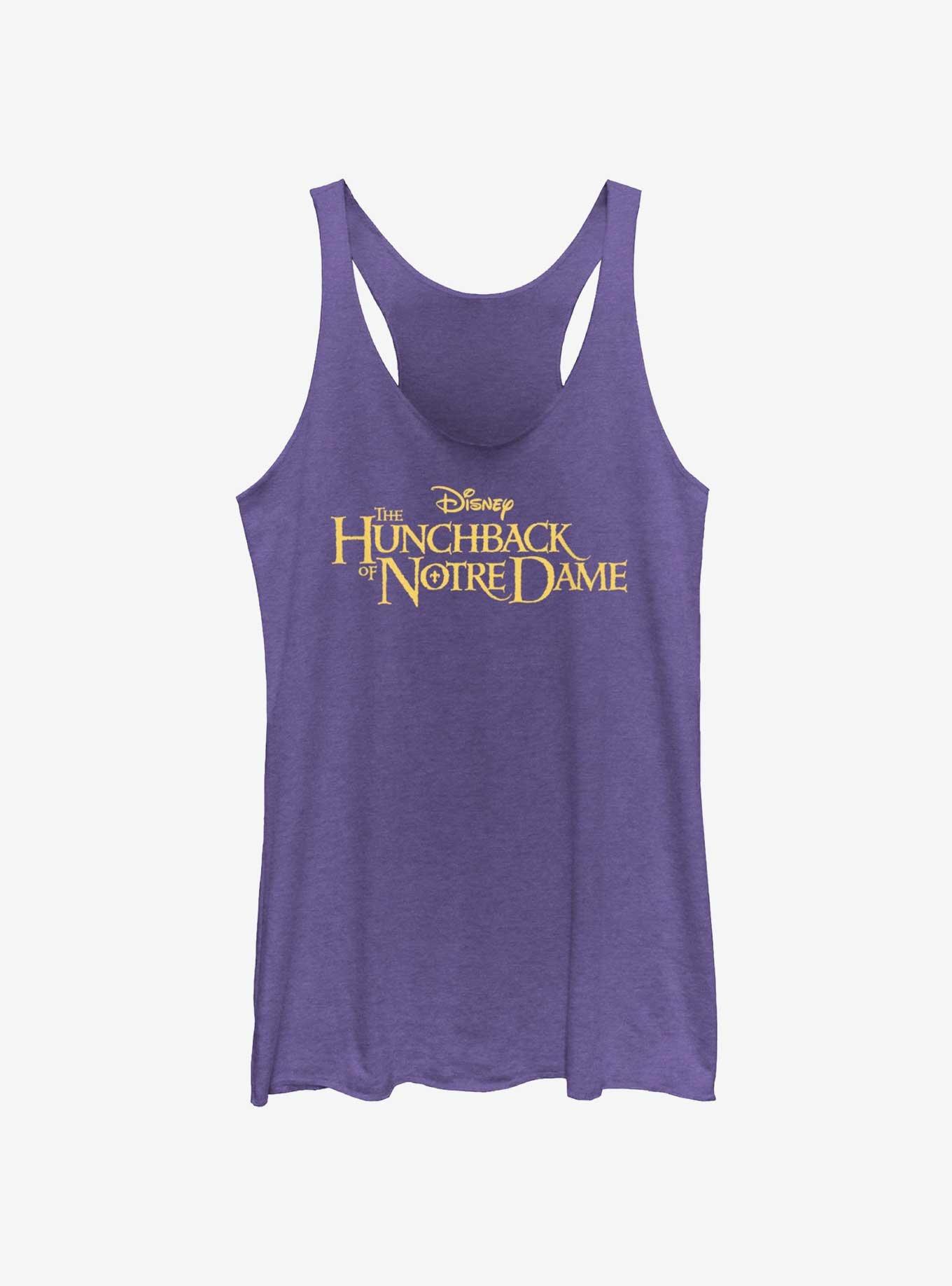 Disney The Hunchback of Notre Dame Logo Womens Tank Top, , hi-res