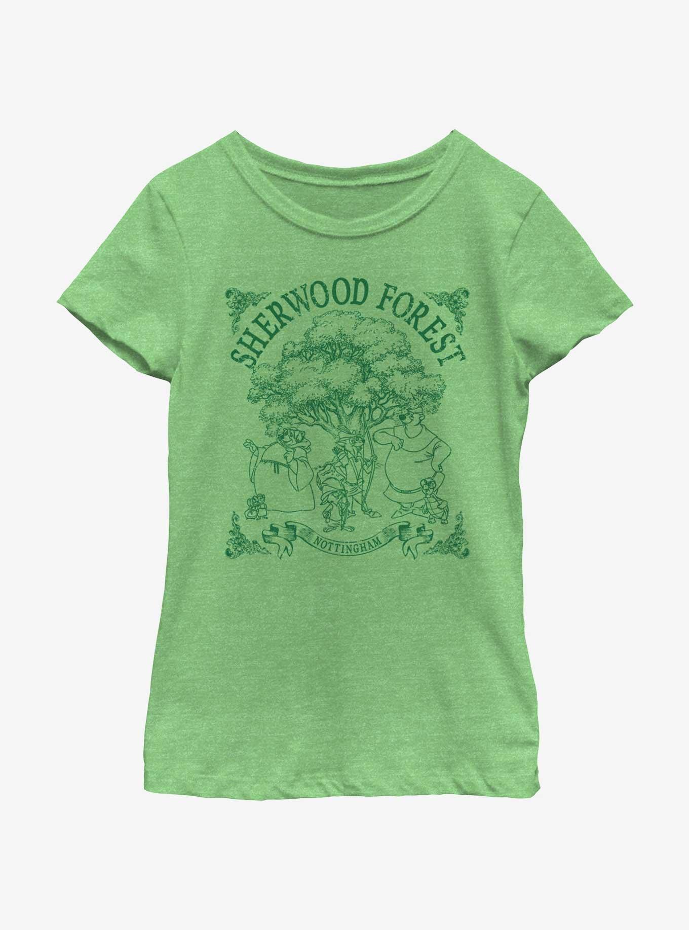 Disney Robin Hood Sherwood Forest Youth Girls T-Shirt, , hi-res