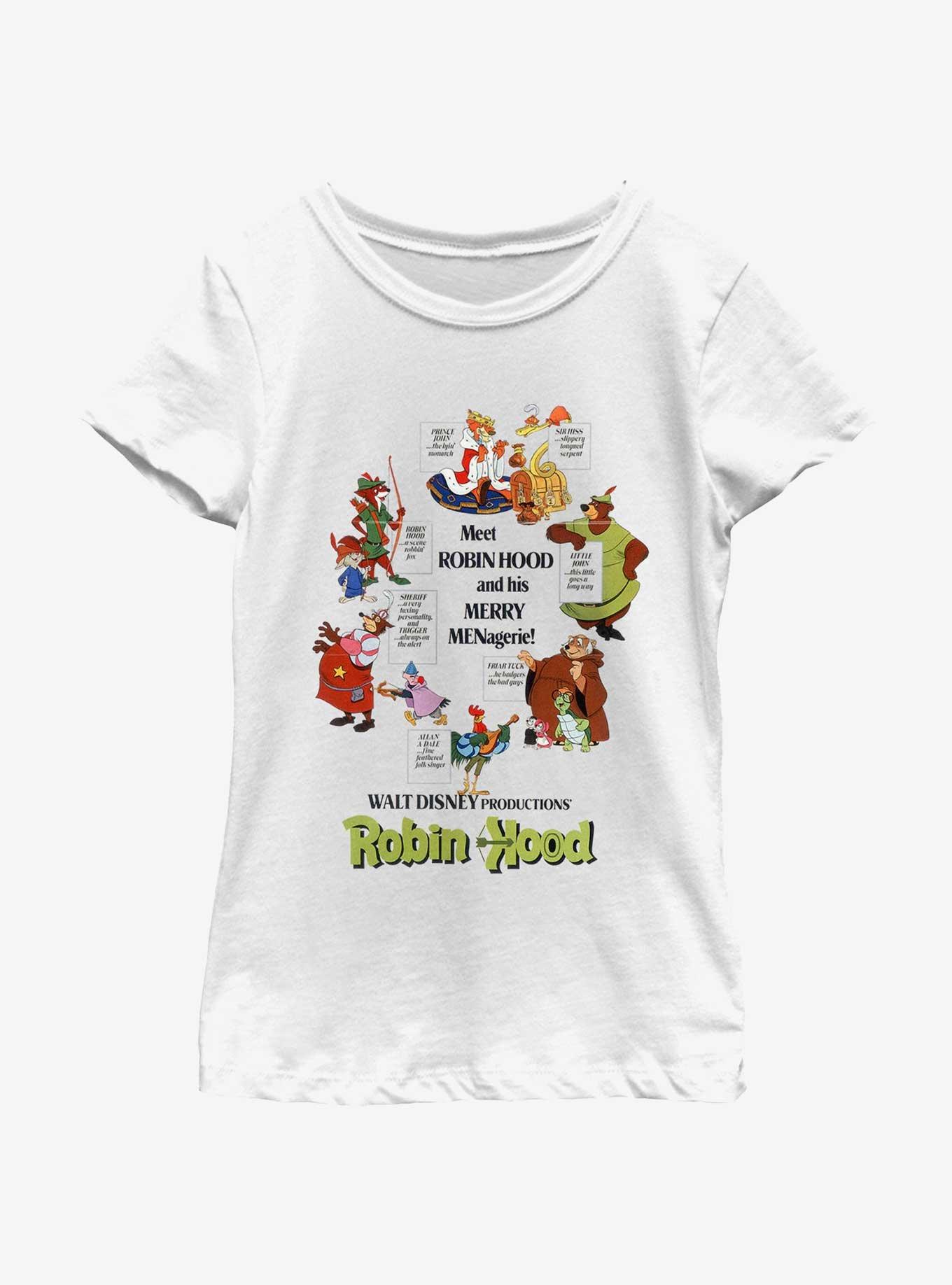 Disney Robin Hood Meet Youth Girls T-Shirt, , hi-res