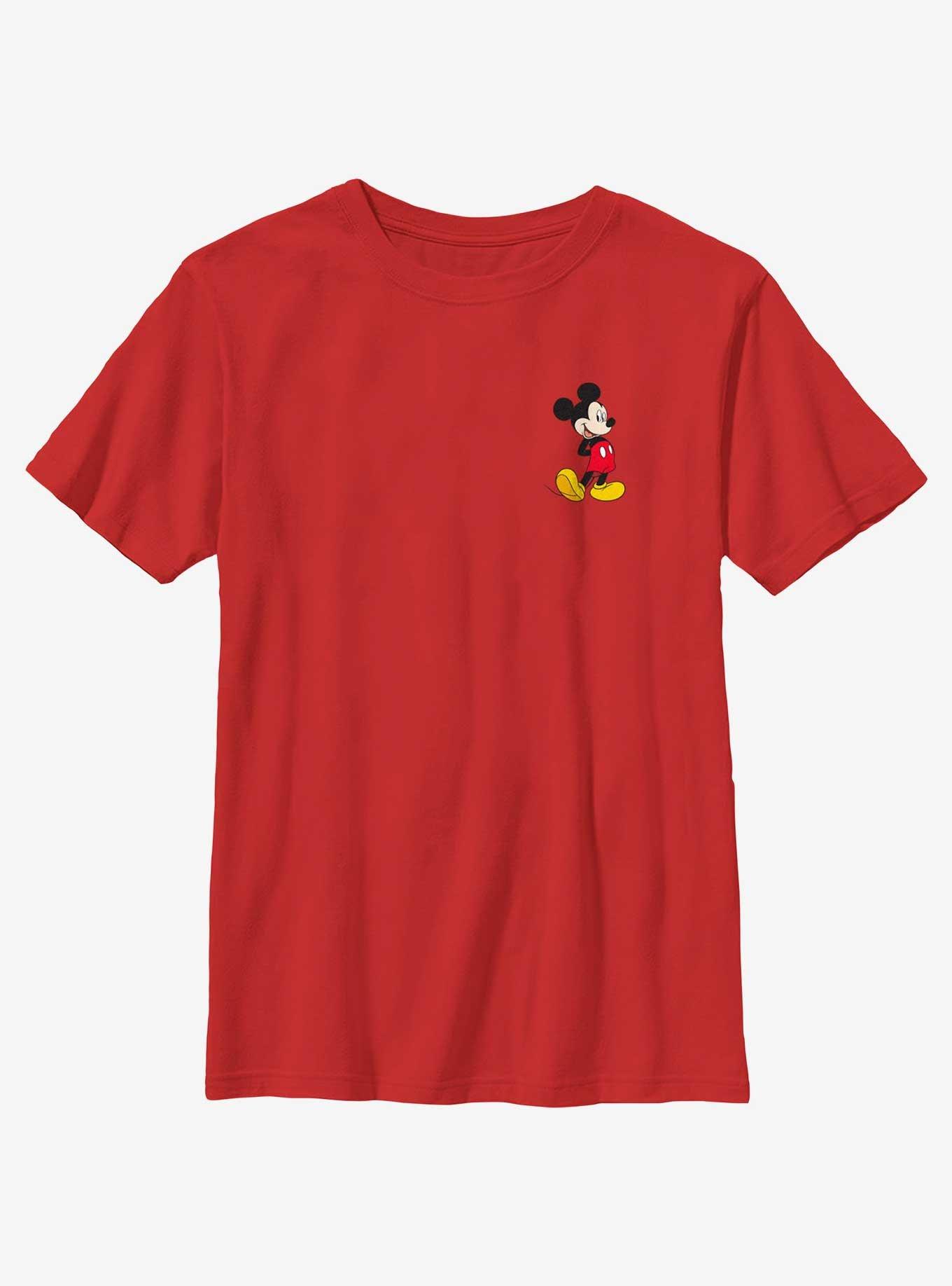 Disney Mickey Mouse Traditional Mickey Pocket Youth T-Shirt, , hi-res