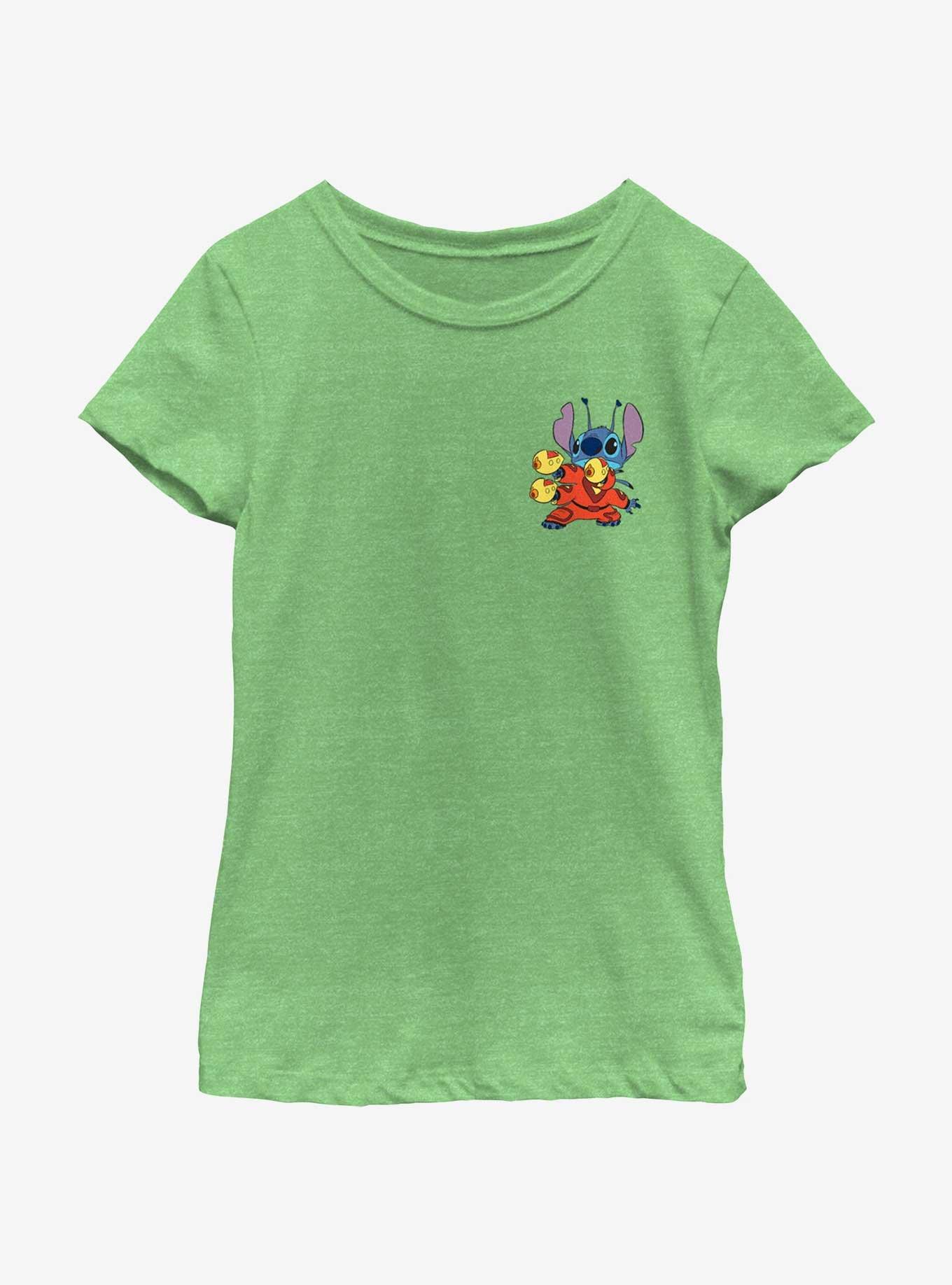 Disney Lilo & Stitch Blasters Pocket Youth Girls T-Shirt, , hi-res