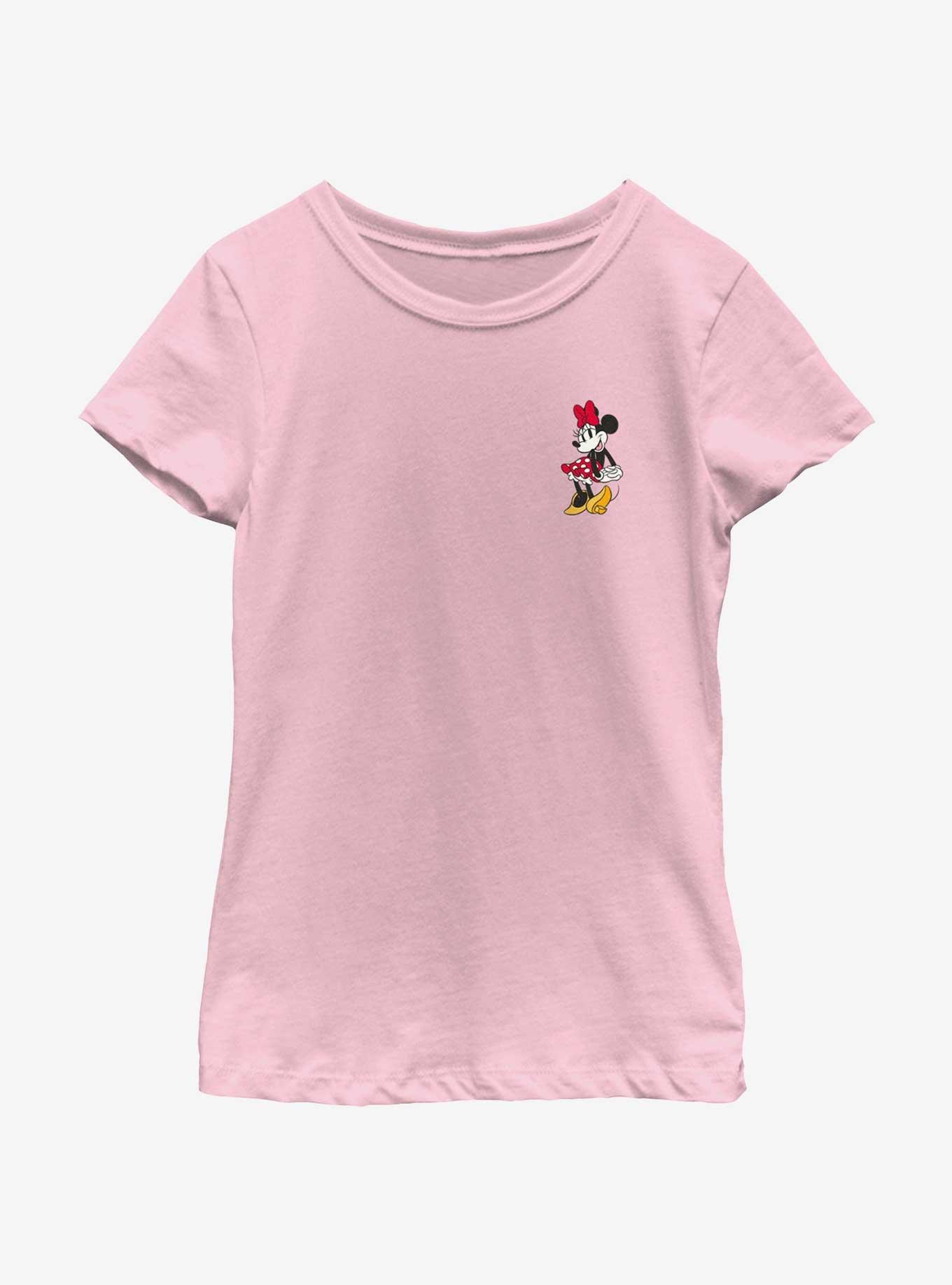 Disney Minnie Mouse Charming Minnie Pocket Youth Girls T-Shirt, , hi-res