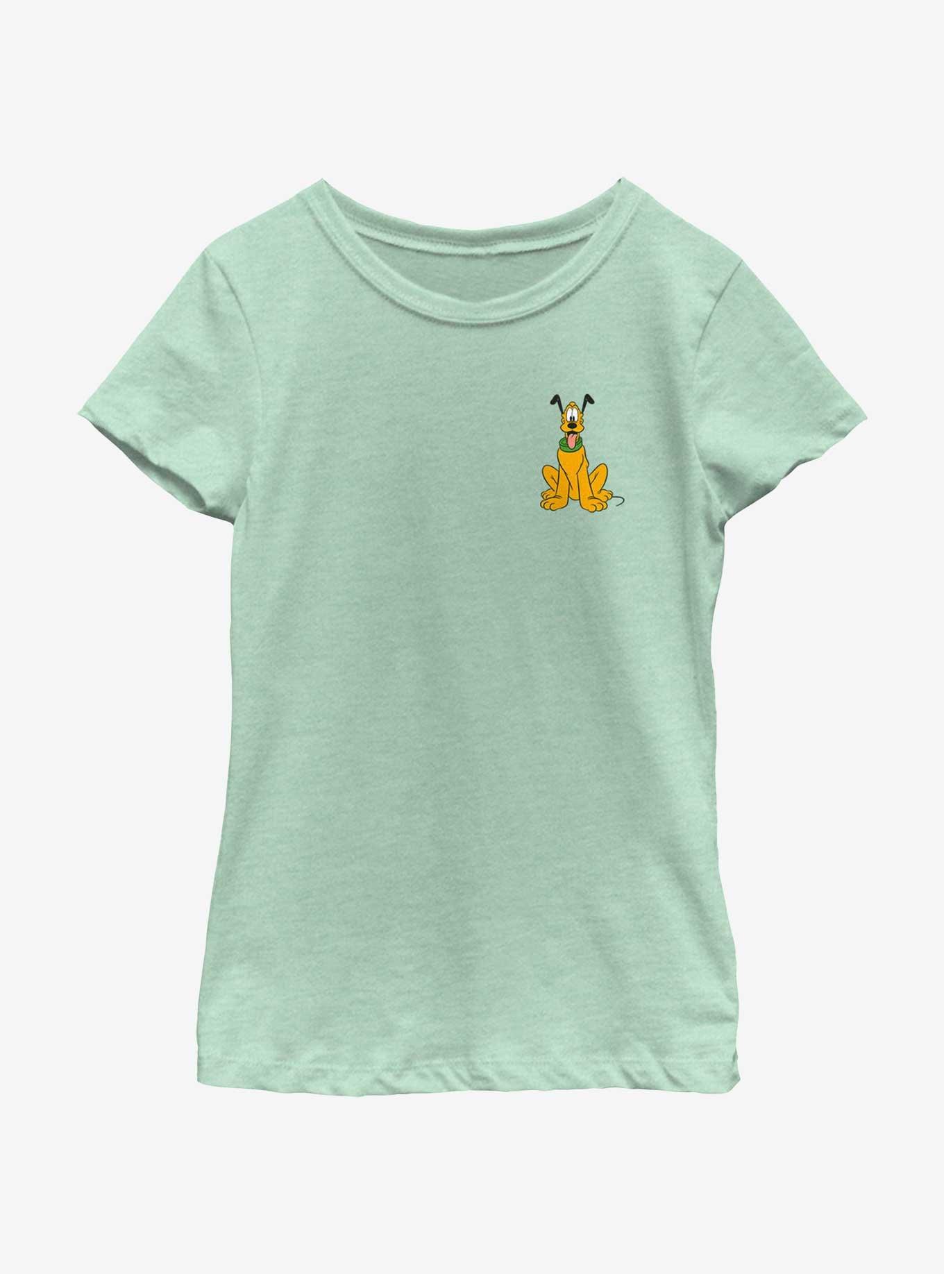 Disney Pluto Traditional Pluto Pocket Youth Girls T-Shirt, , hi-res