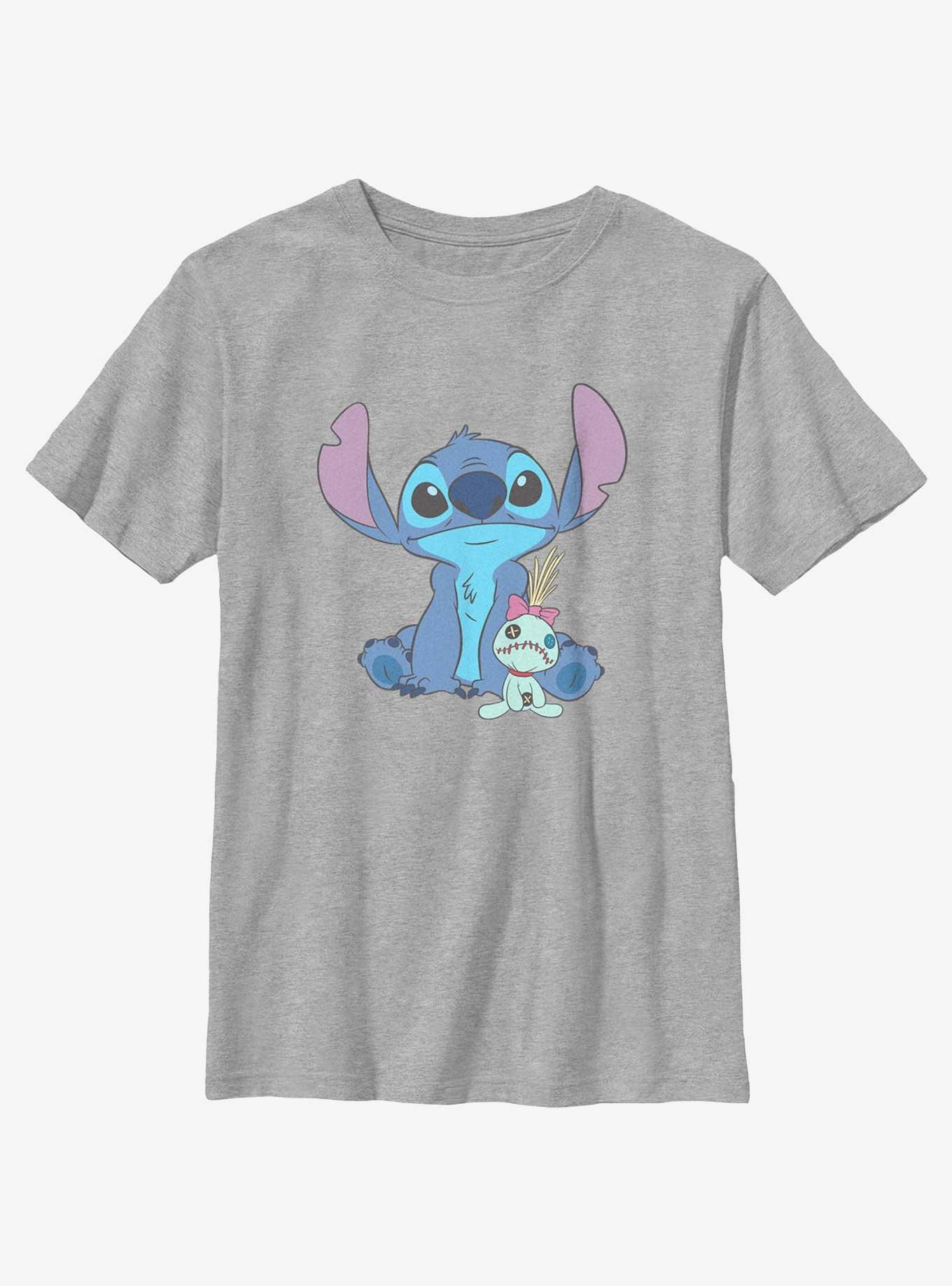 Disney Lilo & Stitch And Scrump Sit Youth T-Shirt, , hi-res