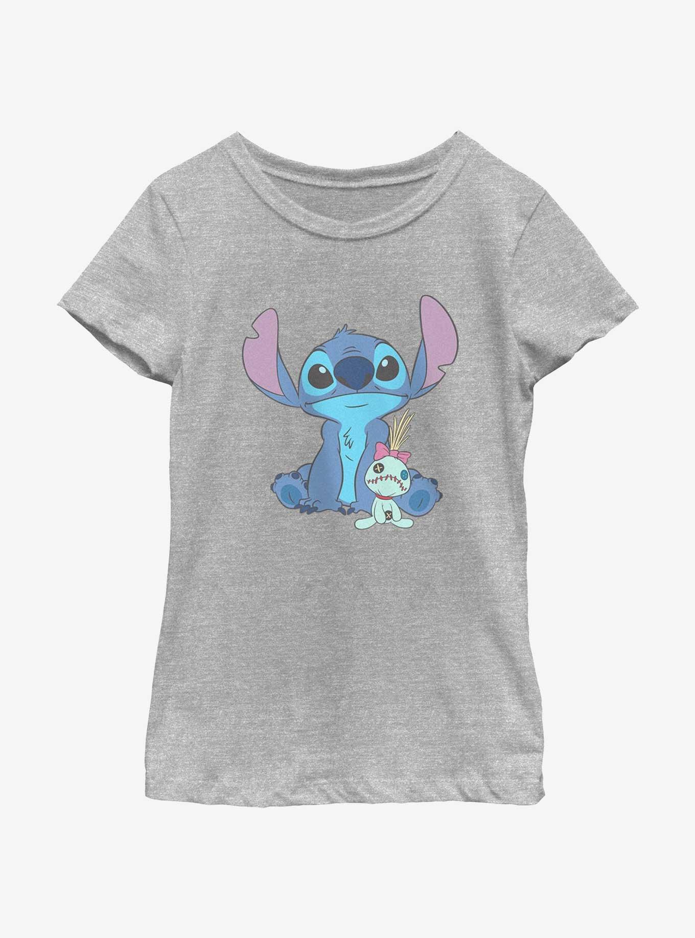 Disney Lilo & Stitch And Scrump Sit Youth Girls T-Shirt, , hi-res