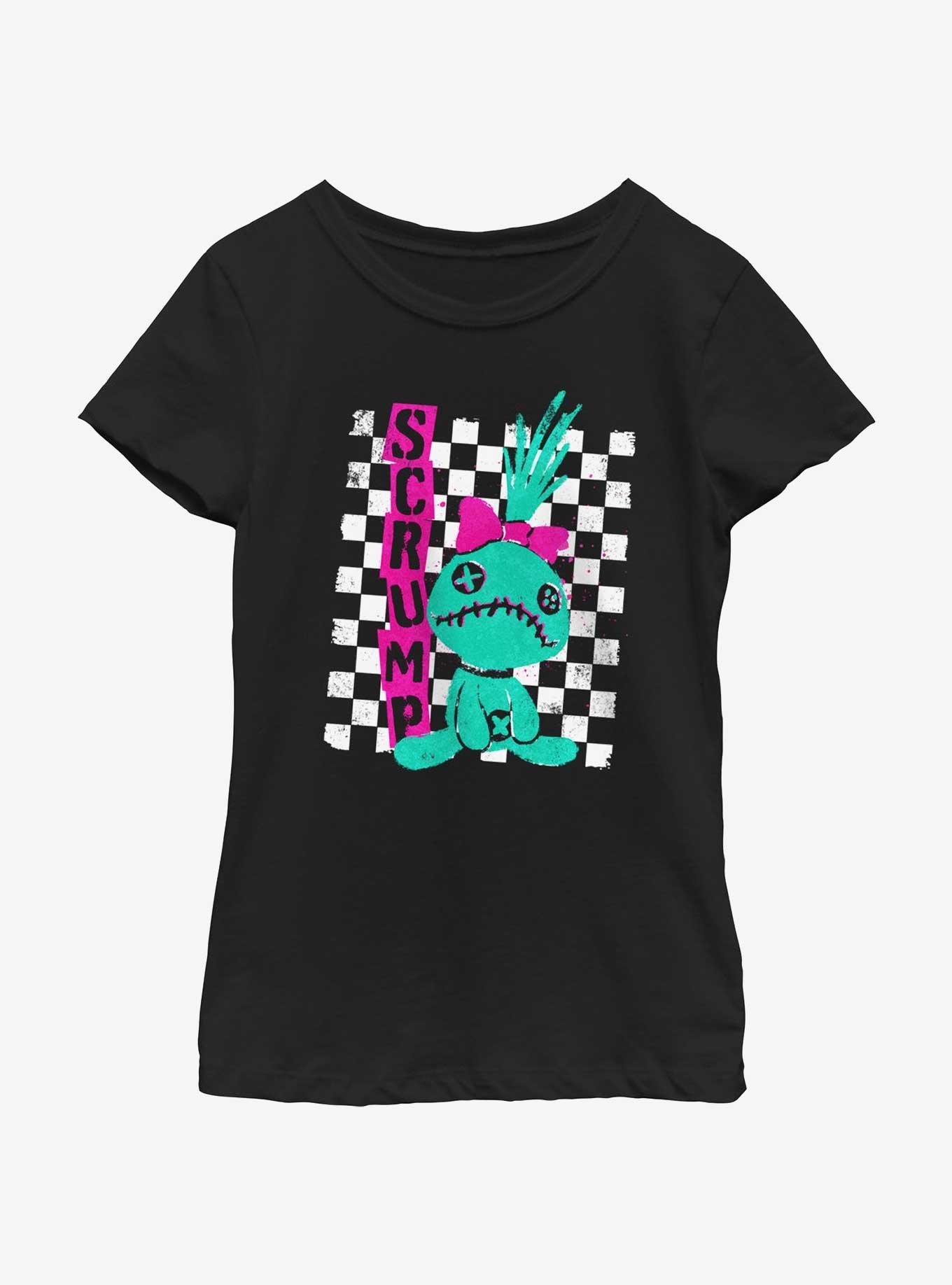 Disney Lilo & Stitch Punk Scrump Youth Girls T-Shirt, , hi-res