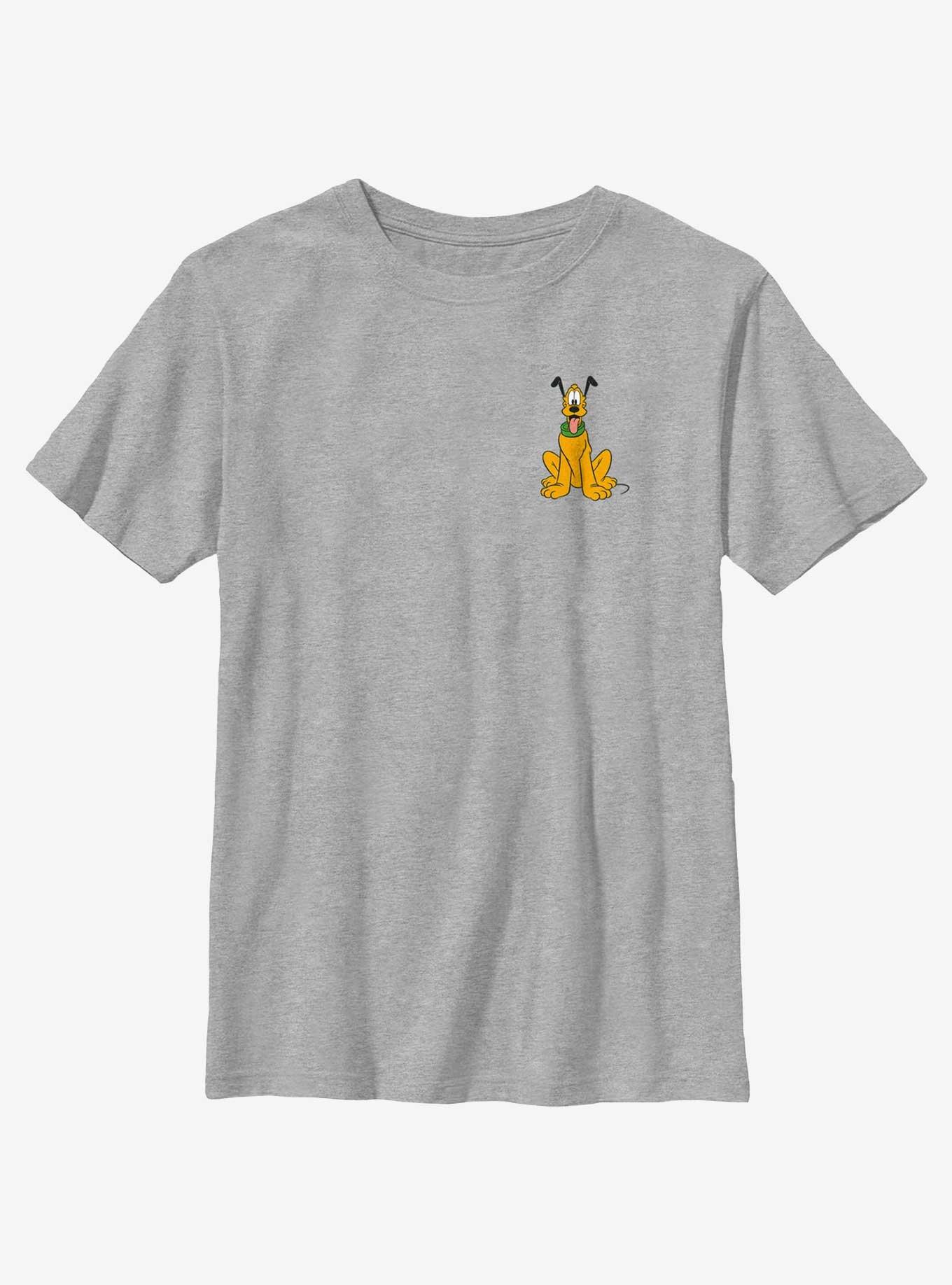 Disney Pluto Traditional Pluto Pocket Youth T-Shirt, , hi-res