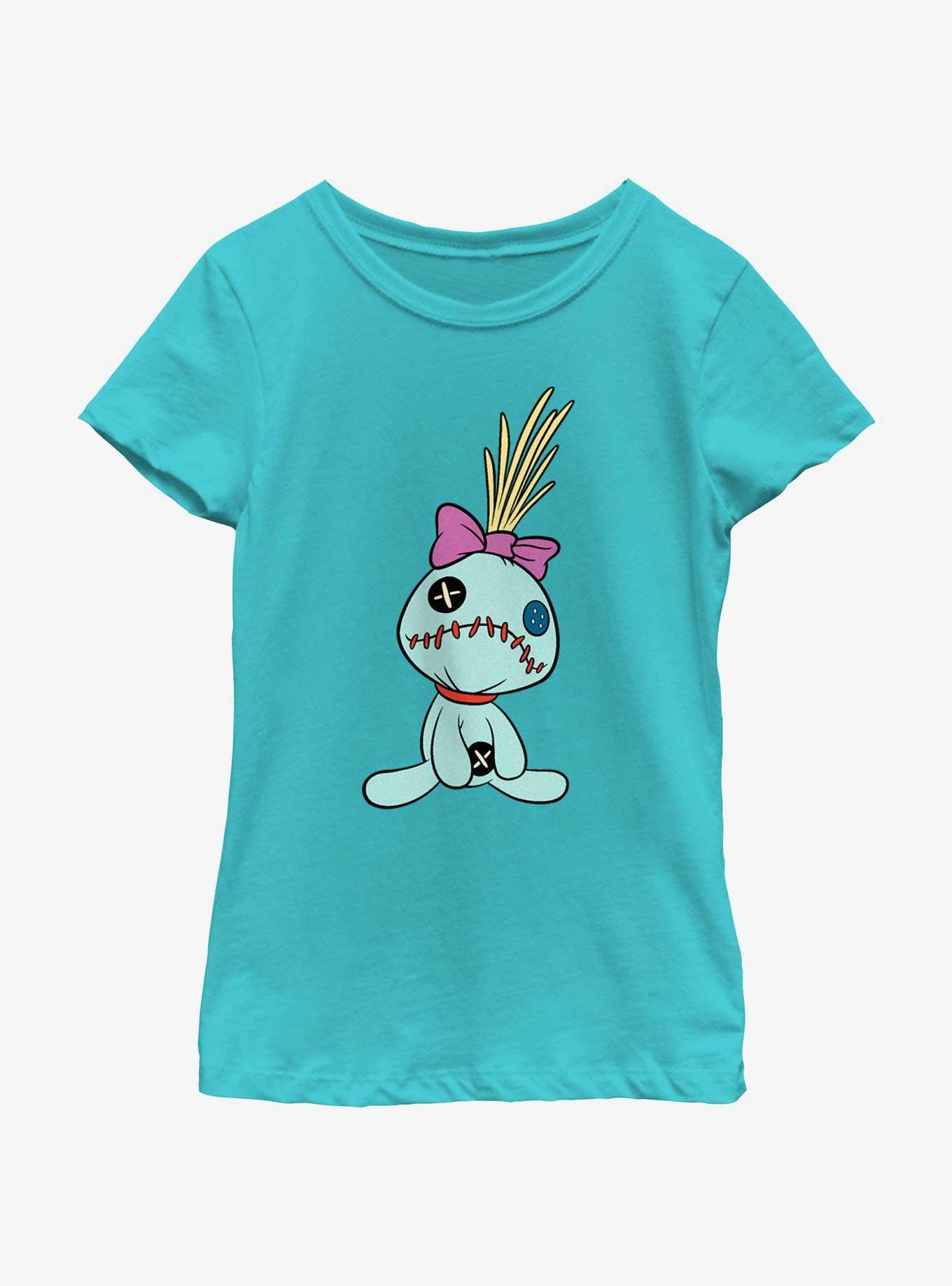 Disney Lilo & Stitch Scrump Pose Youth Girls T-Shirt, , hi-res