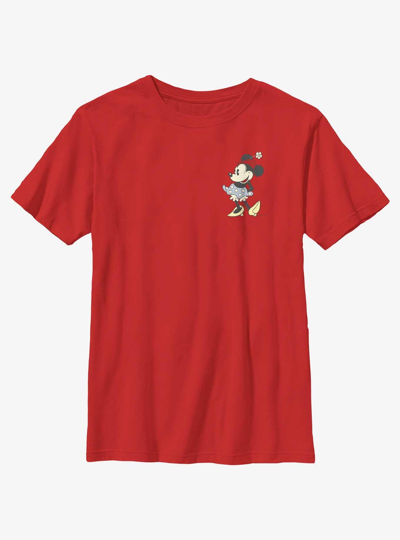 Disney Minnie Mouse Cute Minnie Pocket Youth T-Shirt, , hi-res