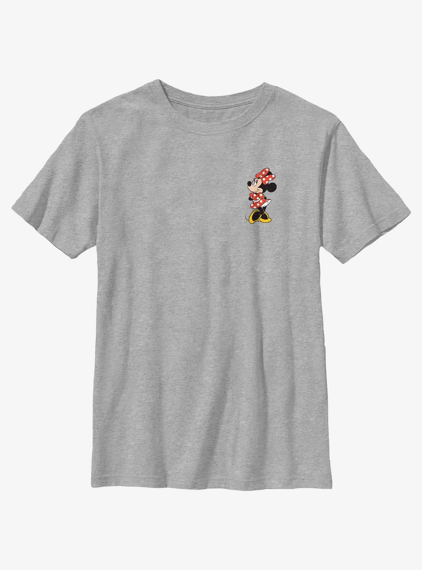 Disney Minnie Mouse Traditional Minnie Pocket Youth T-Shirt, , hi-res