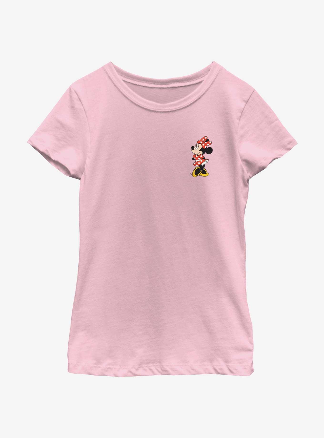 Disney Minnie Mouse Traditional Minnie Pocket Youth Girls T-Shirt, , hi-res