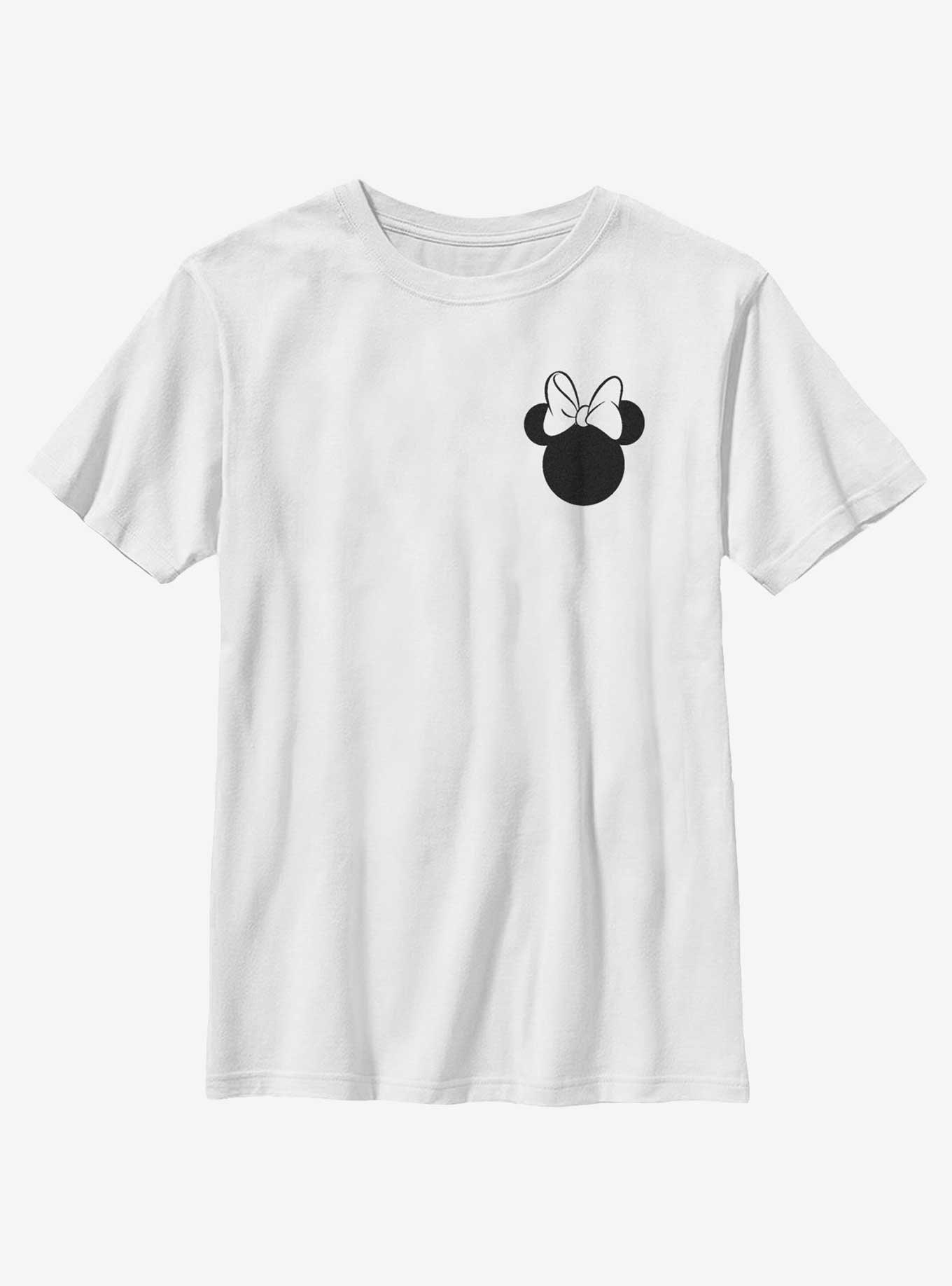 Disney Minnie Mouse Bow Pocket Youth T-Shirt, , hi-res