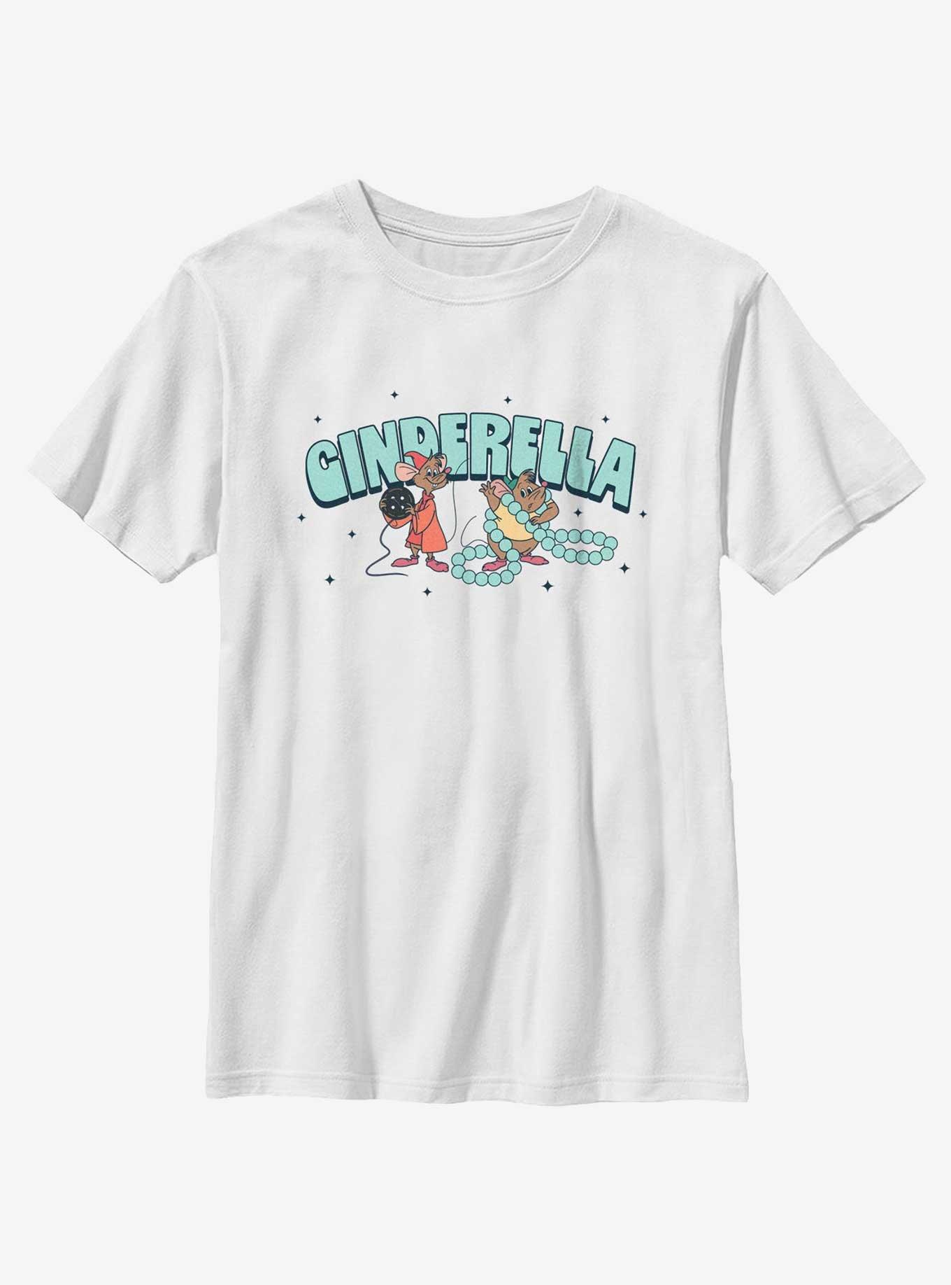 Disney Cinderella Jaq And Gus Youth T-Shirt, , hi-res