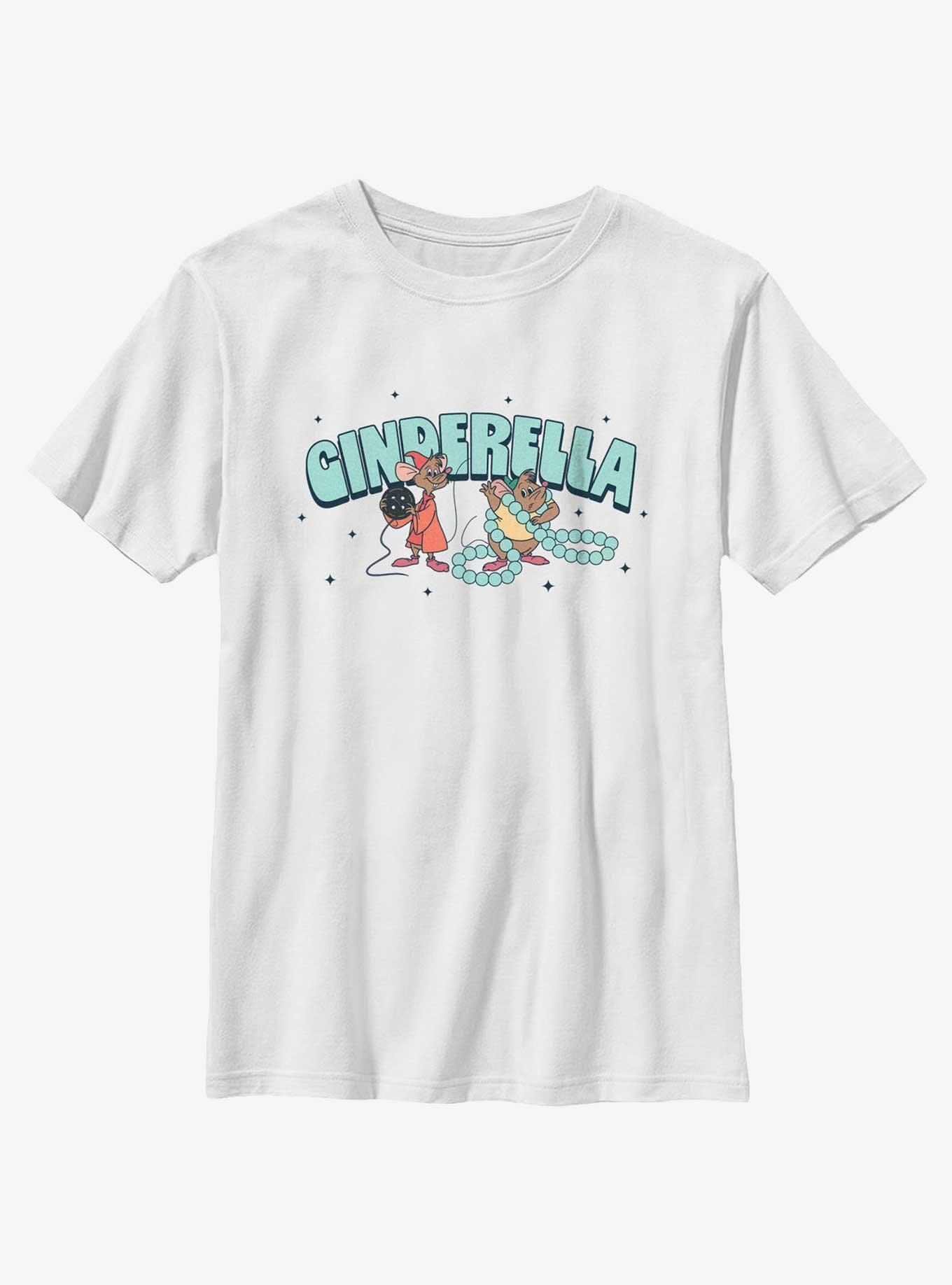 Disney Cinderella Jaq And Gus Youth T-Shirt, , hi-res