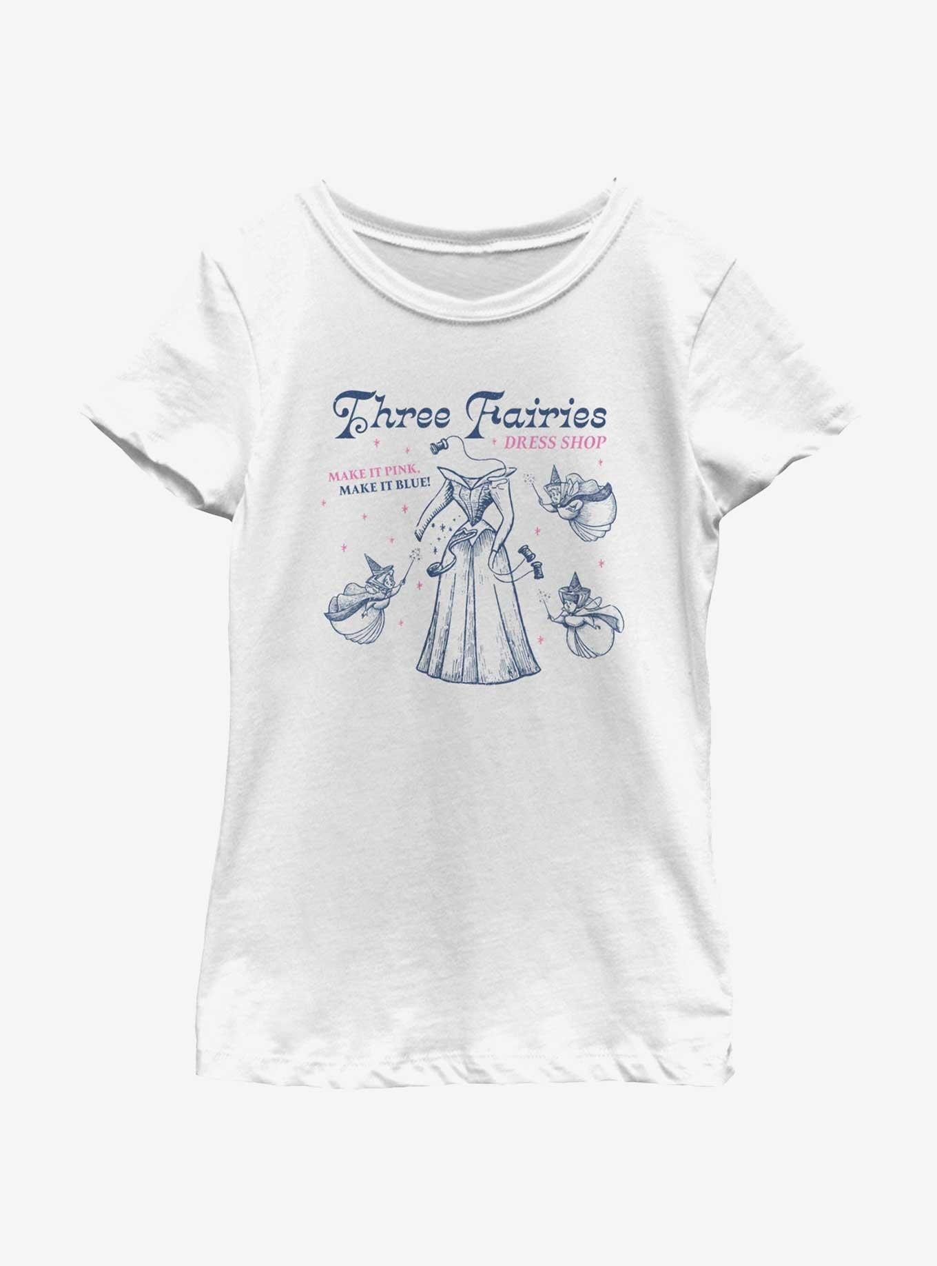 Disney Sleeping Beauty Fairy Dress Shop Youth Girls T-Shirt, , hi-res