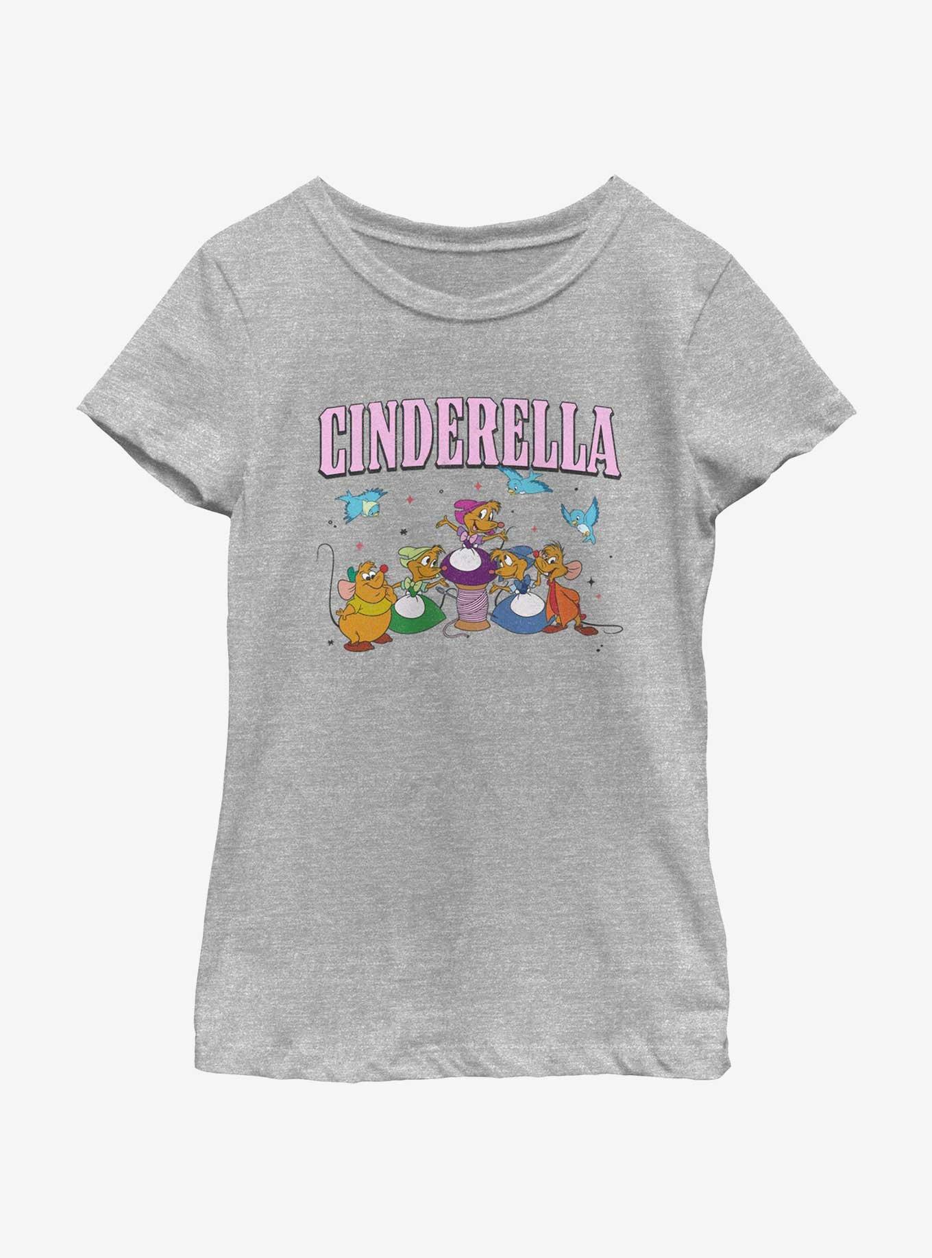 Disney Cinderella Helpers Youth Girls T-Shirt, , hi-res