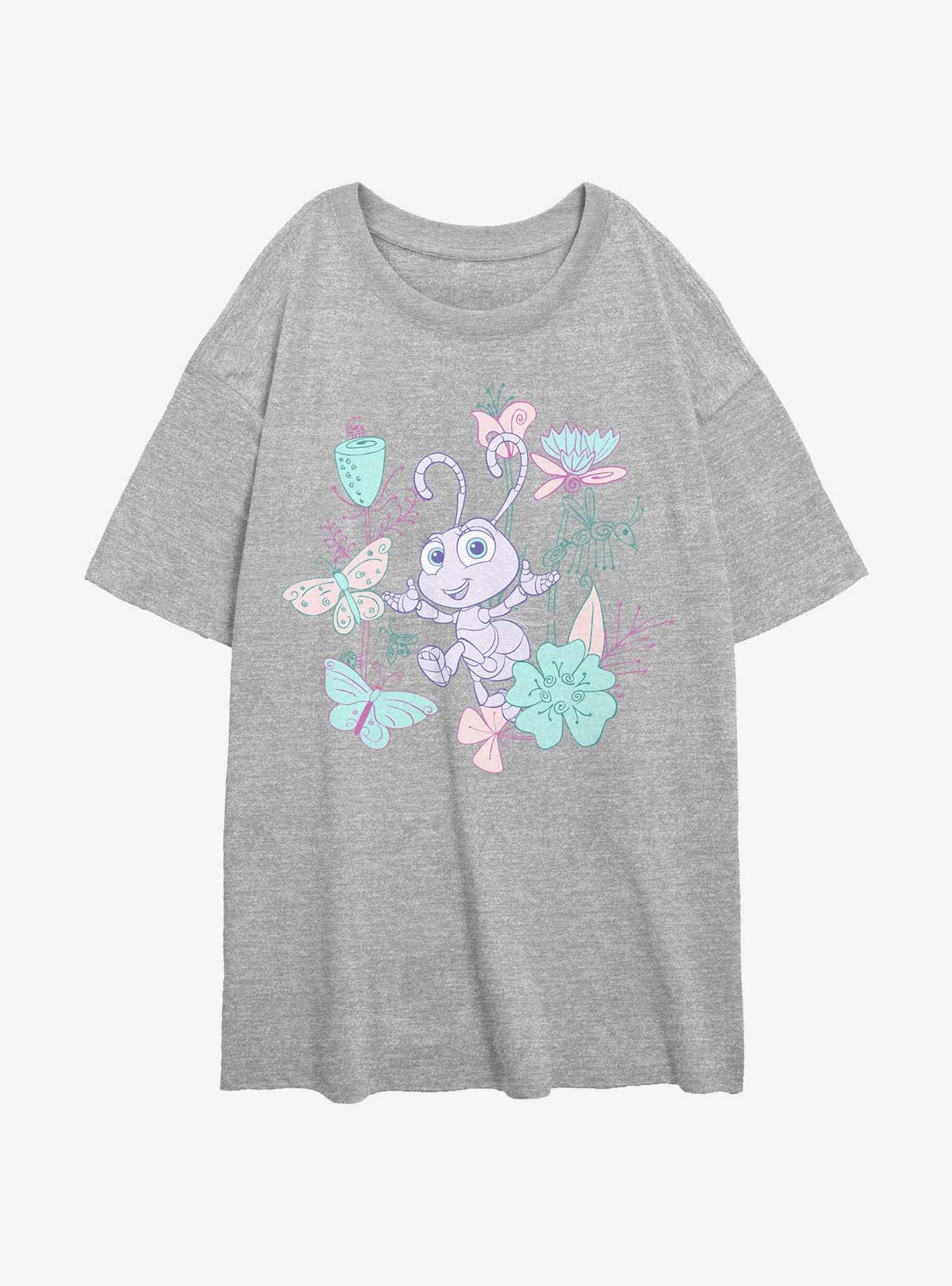 Disney A Bugs Life Princess Dot Womens Oversized T-Shirt, , hi-res