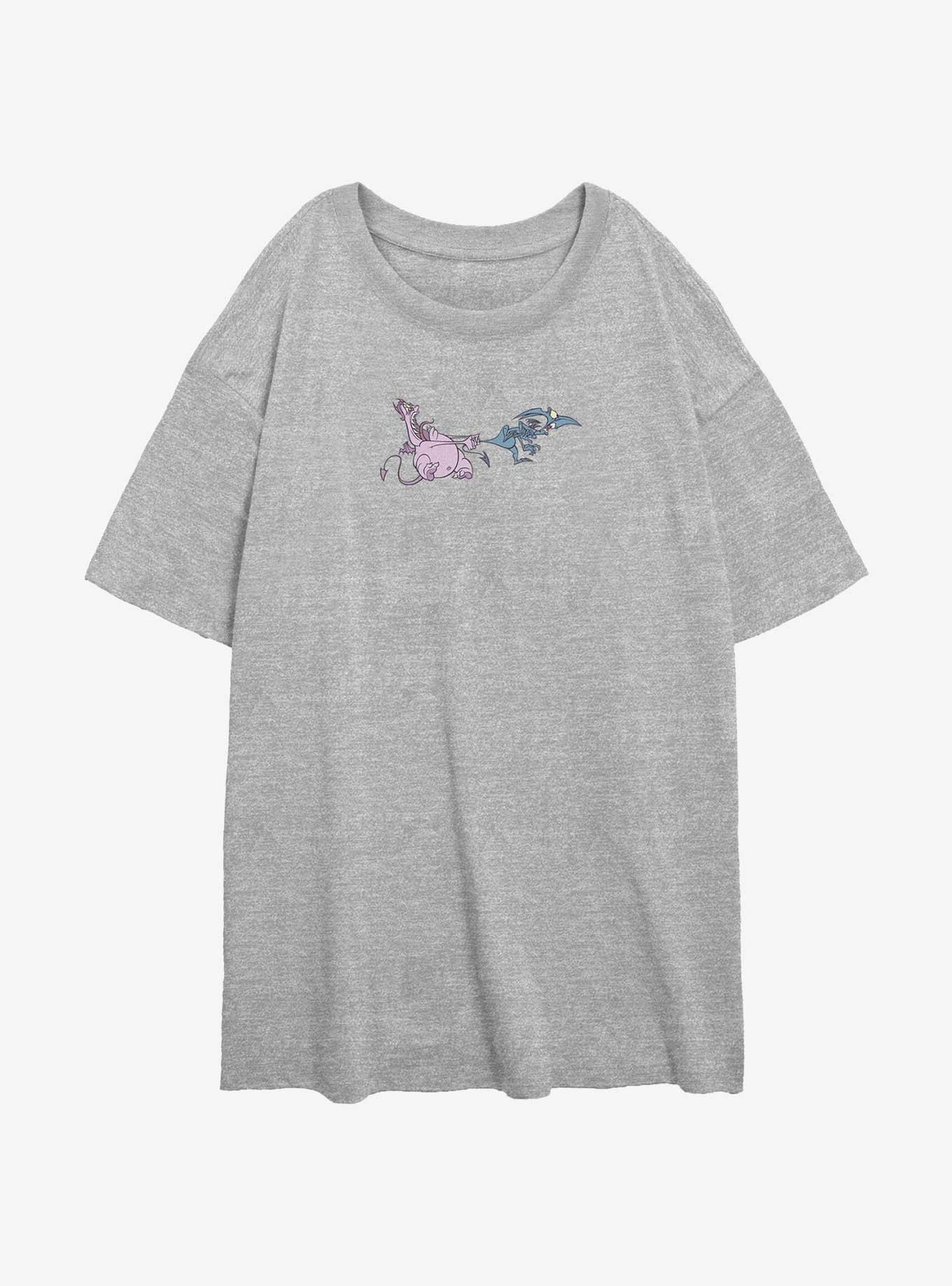 Disney Hercules Pain And Panic Womens Oversized T-Shirt, , hi-res