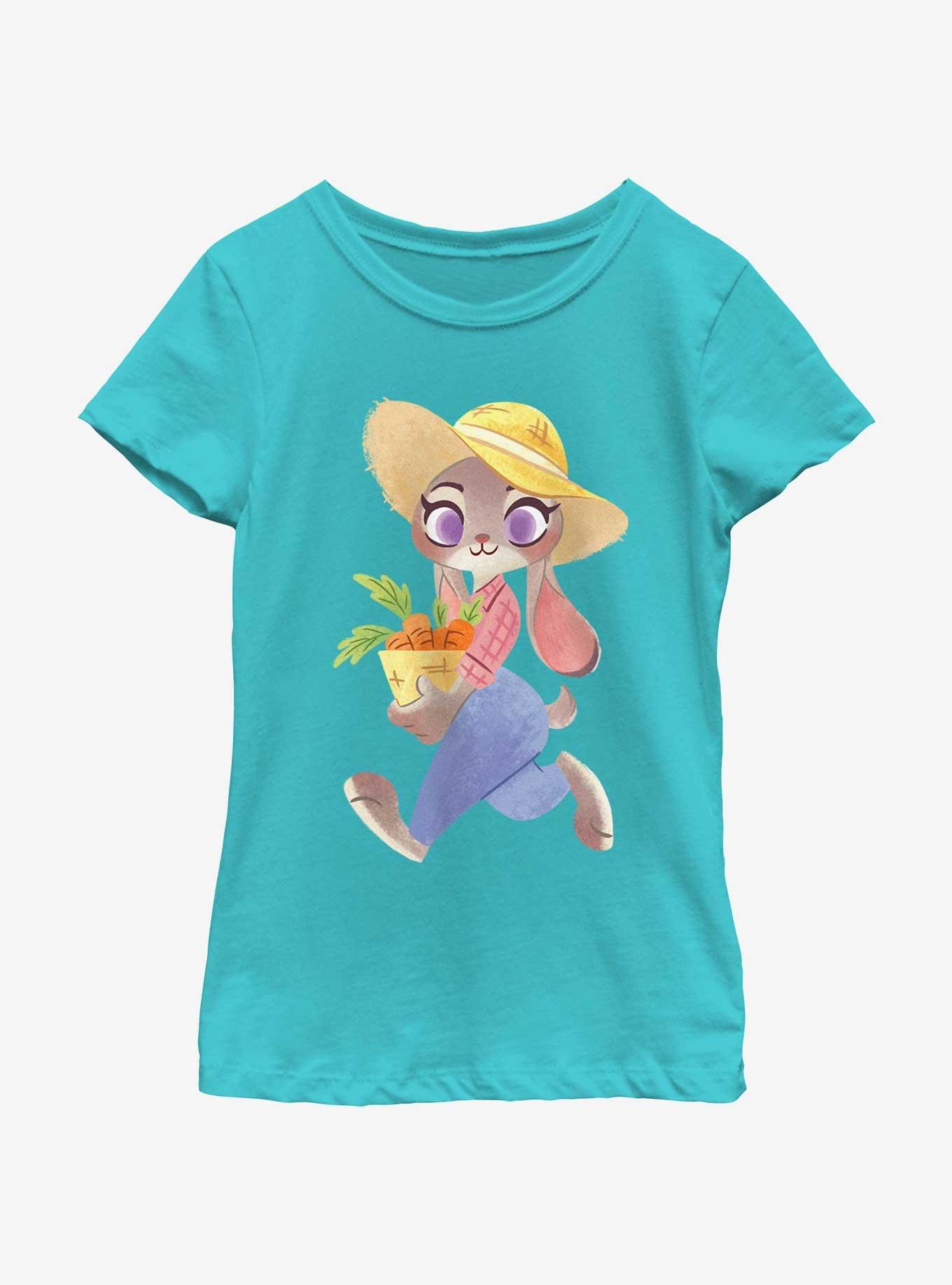 Disney Pixar Zootopia Carrot Run Youth Girls T-Shirt, , hi-res