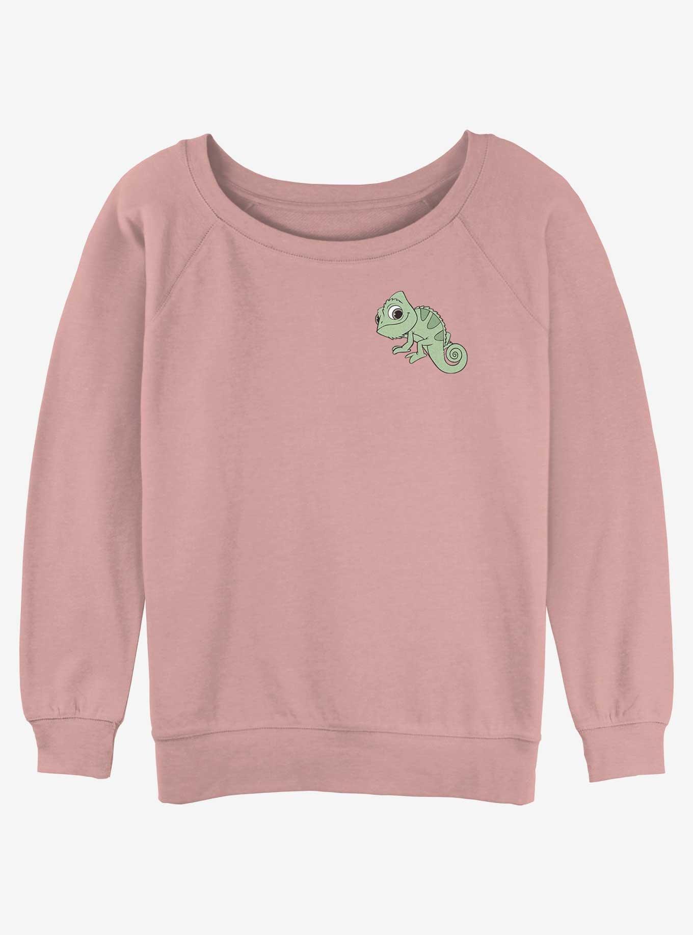 Disney Tangled Pascal Pocket Womens Slouchy Sweatshirt, , hi-res