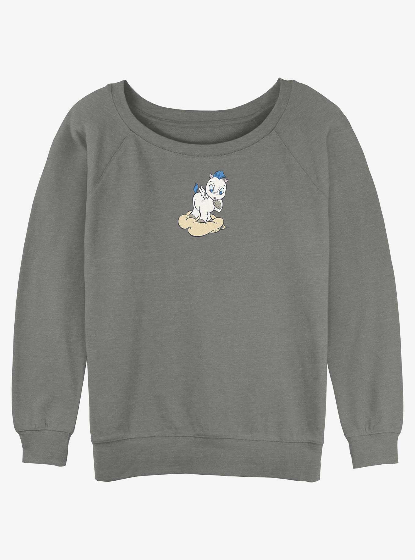 Disney Hercules Little Pegasus Guy Womens Slouchy Sweatshirt, , hi-res