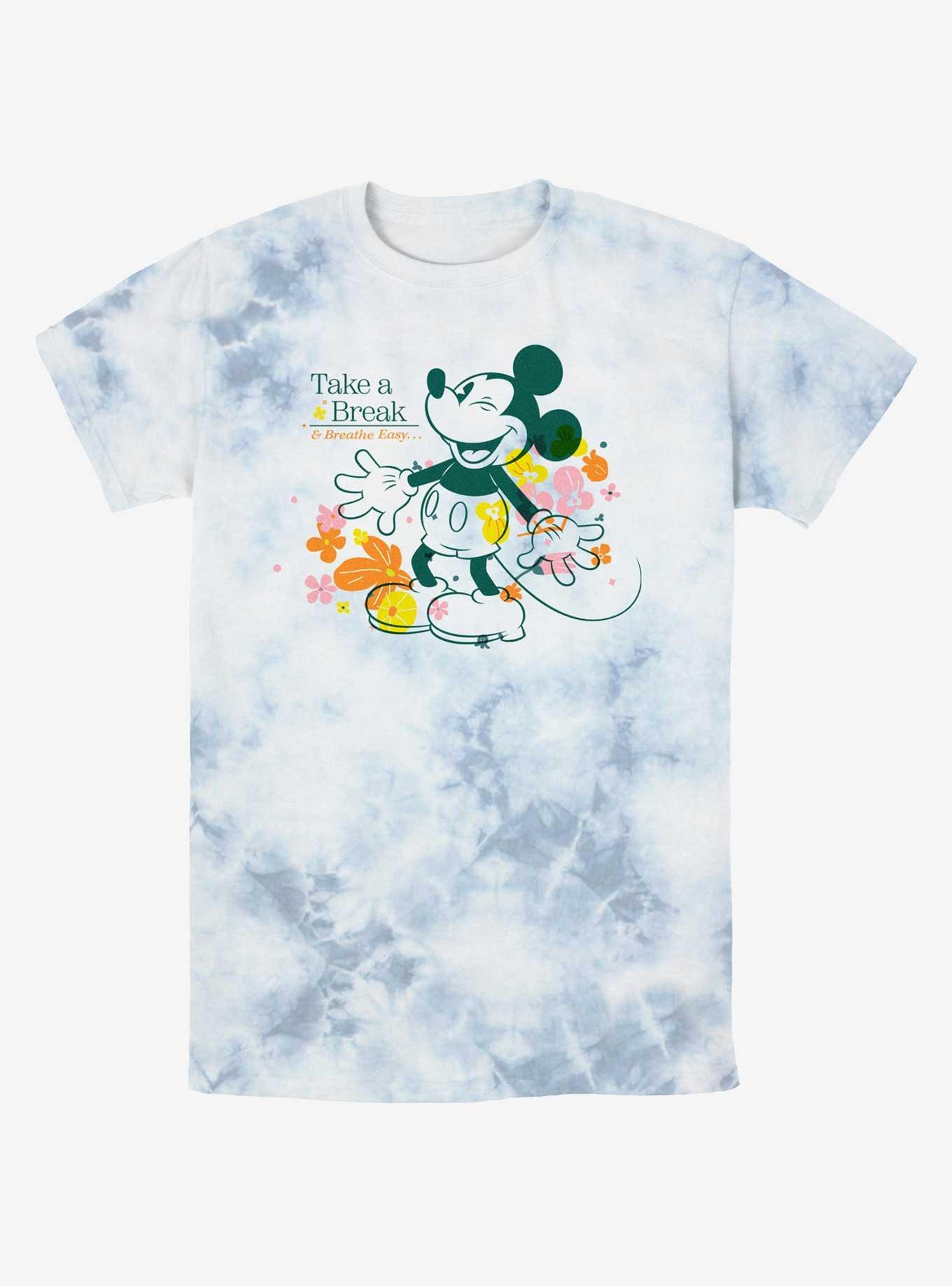 Disney Mickey Mouse Take A Break Tie-Dye T-Shirt, , hi-res