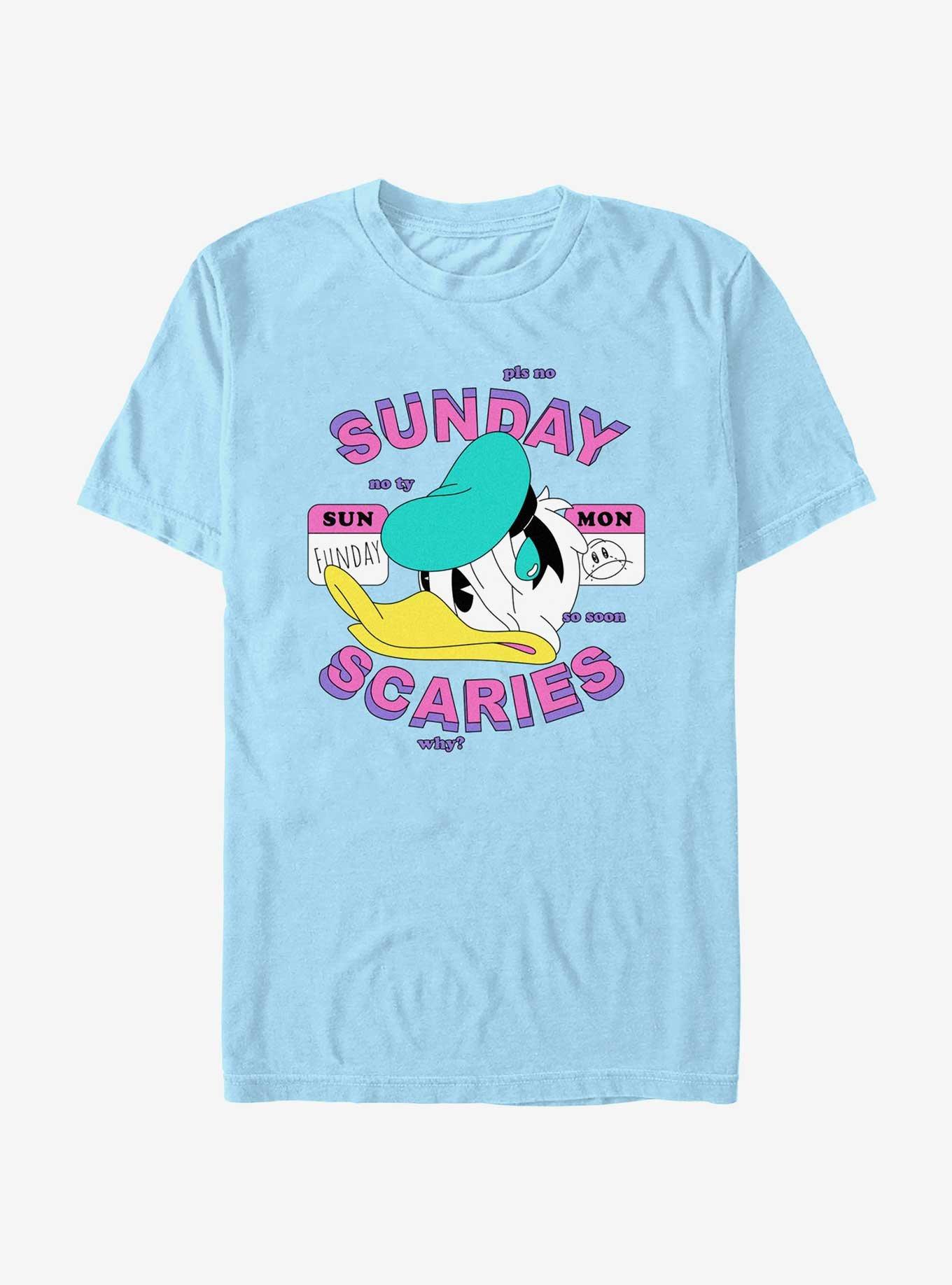 Disney Donald Duck Sunday Scaries T-Shirt, , hi-res