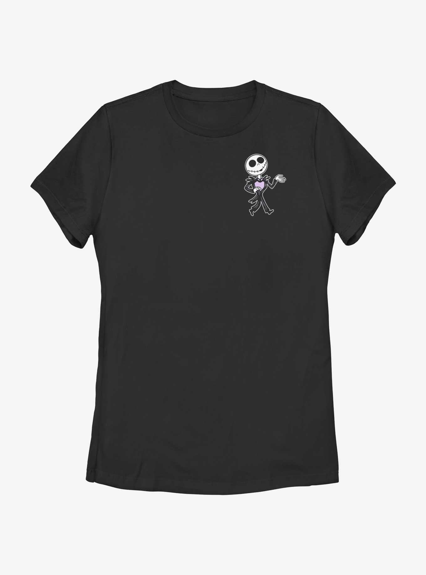 Disney The Nightmare Before Christmas Skellington Bobble Pocket Womens T-Shirt, , hi-res