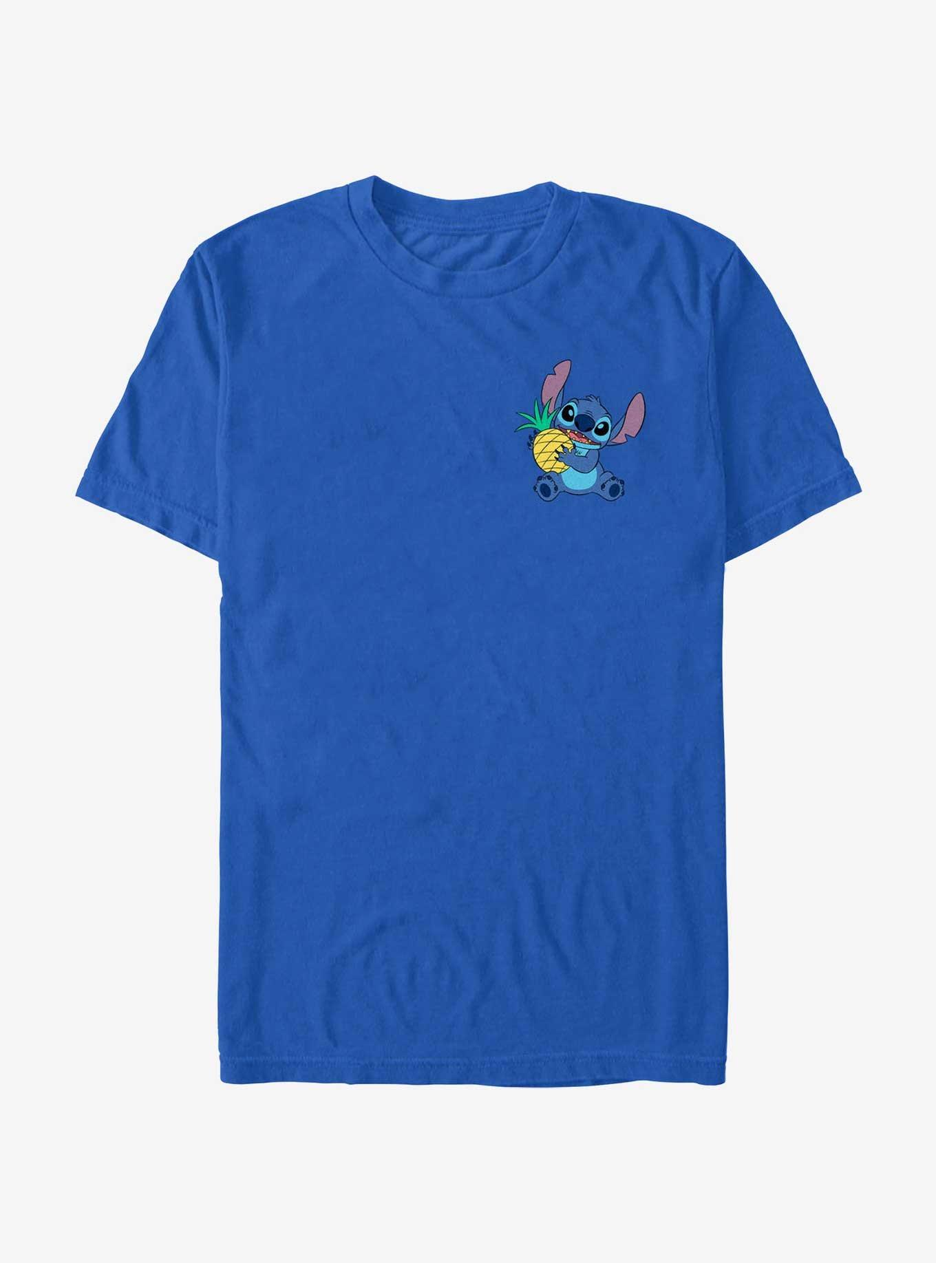 Disney Lilo & Stitch Pineapple Hug Pocket T-Shirt, , hi-res