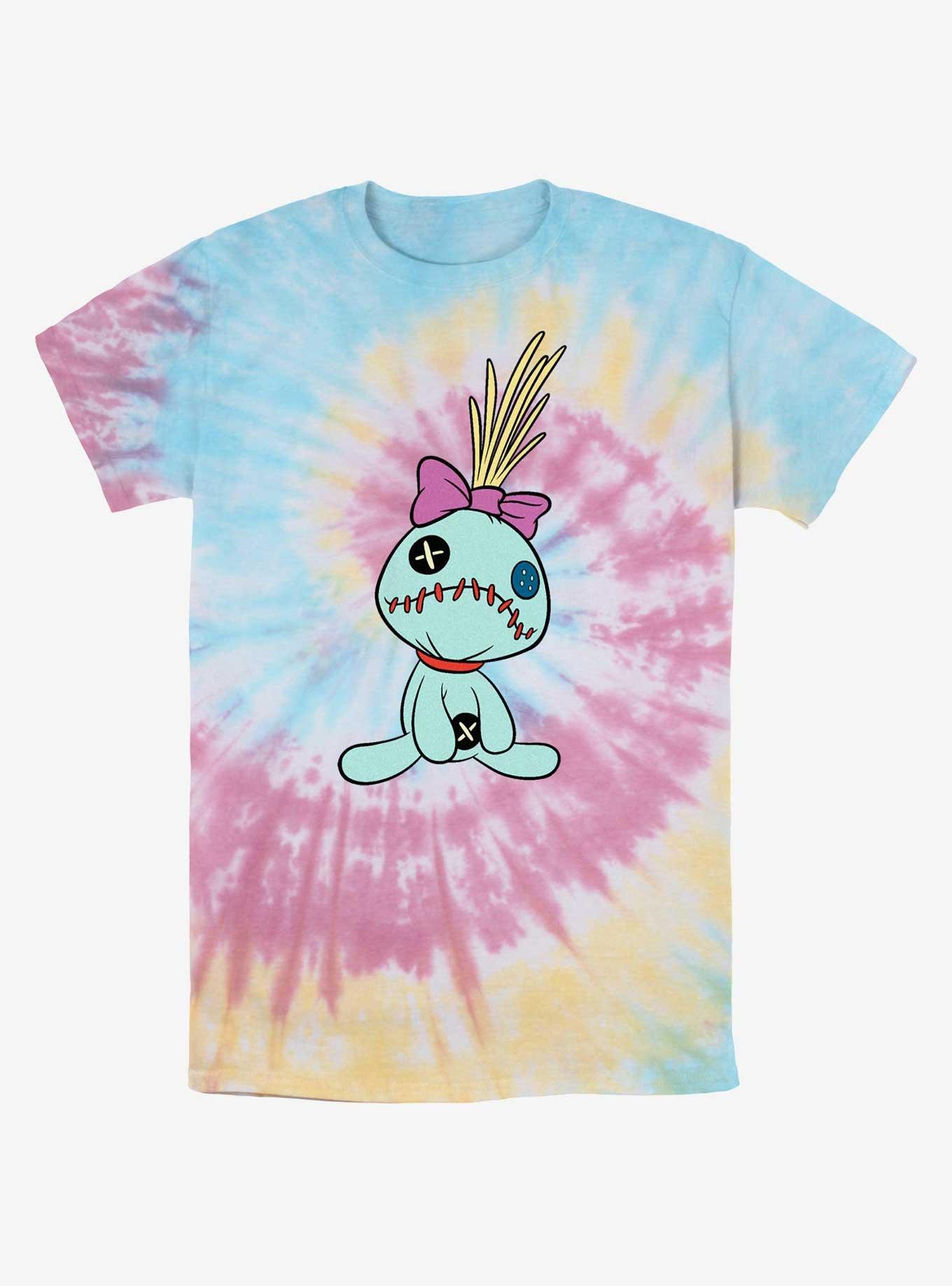 Disney Lilo & Stitch Scrump Pose Tie-Dye T-Shirt, , hi-res