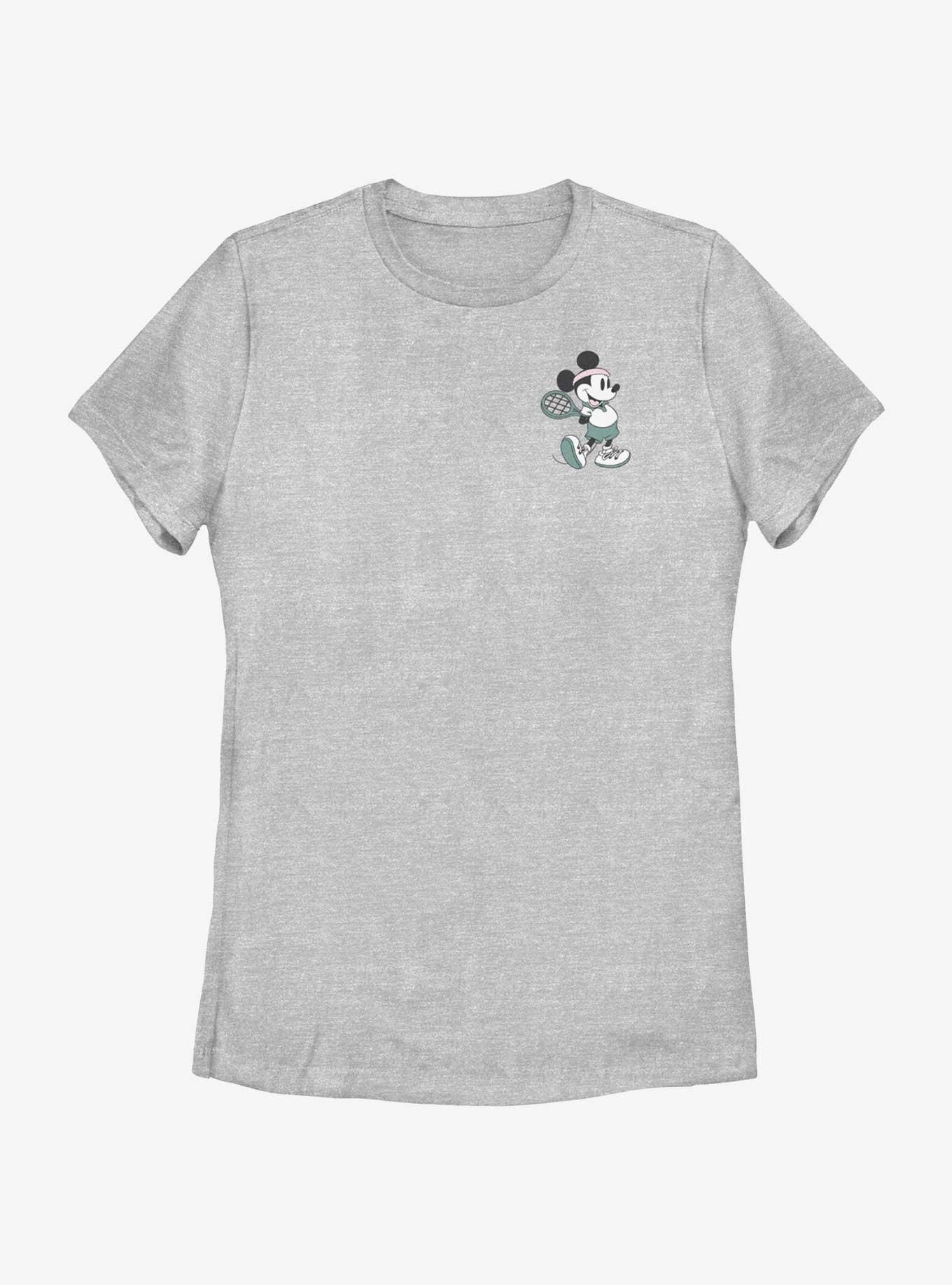 Disney Mickey Mouse Vintage Tennis Mickey Pocket Womens T-Shirt, , hi-res