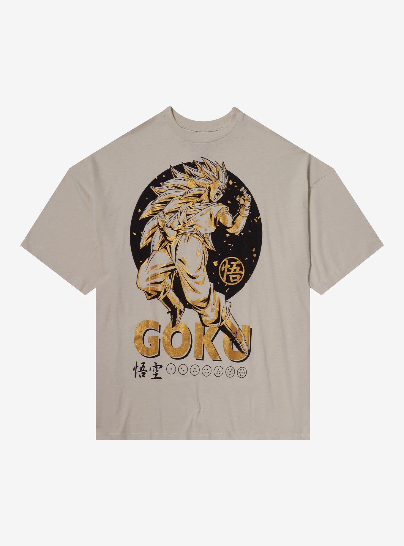 Dragon Ball Z Super Saiyan Goku Oversized T-Shirt, , hi-res