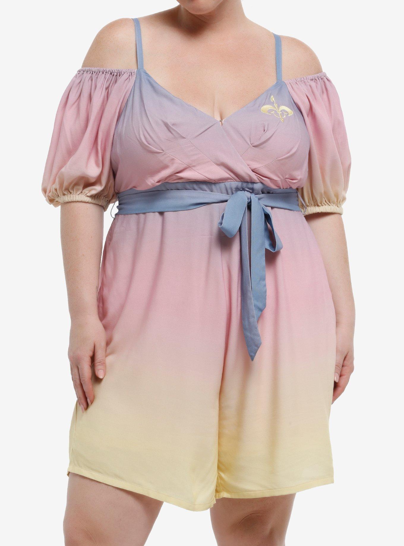 Her Universe Star Wars Padmé Ombre Romper Plus Size Her Universe Exclusive, , hi-res