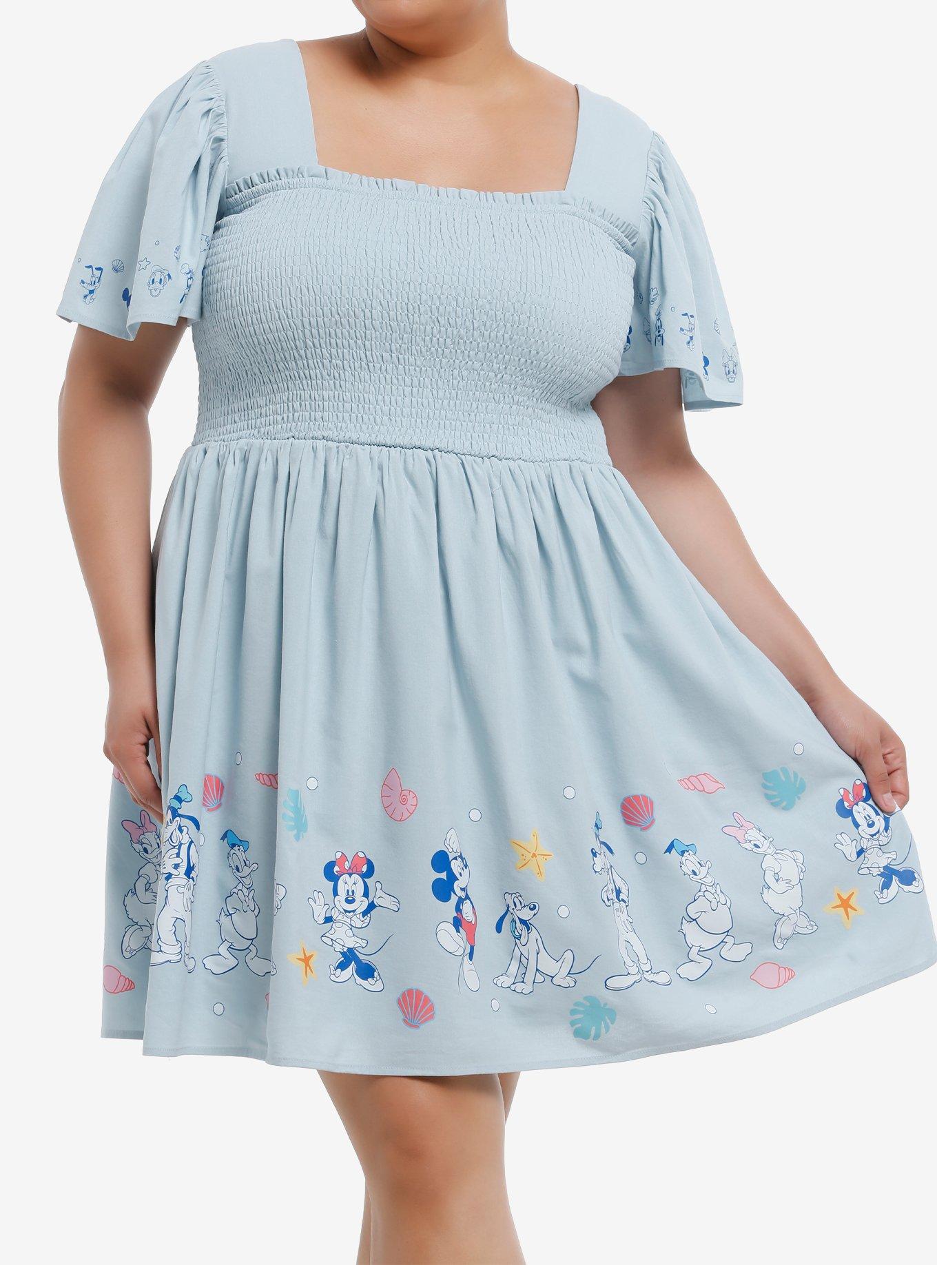Her Universe Disney Sensational Six Seashell Dress Plus Size Her Universe Exclusive, , hi-res