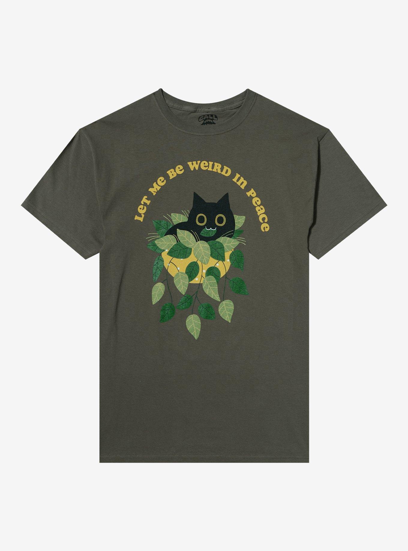 Call Your Mother Weird Cat T-Shirt By Call Your Mother, , hi-res