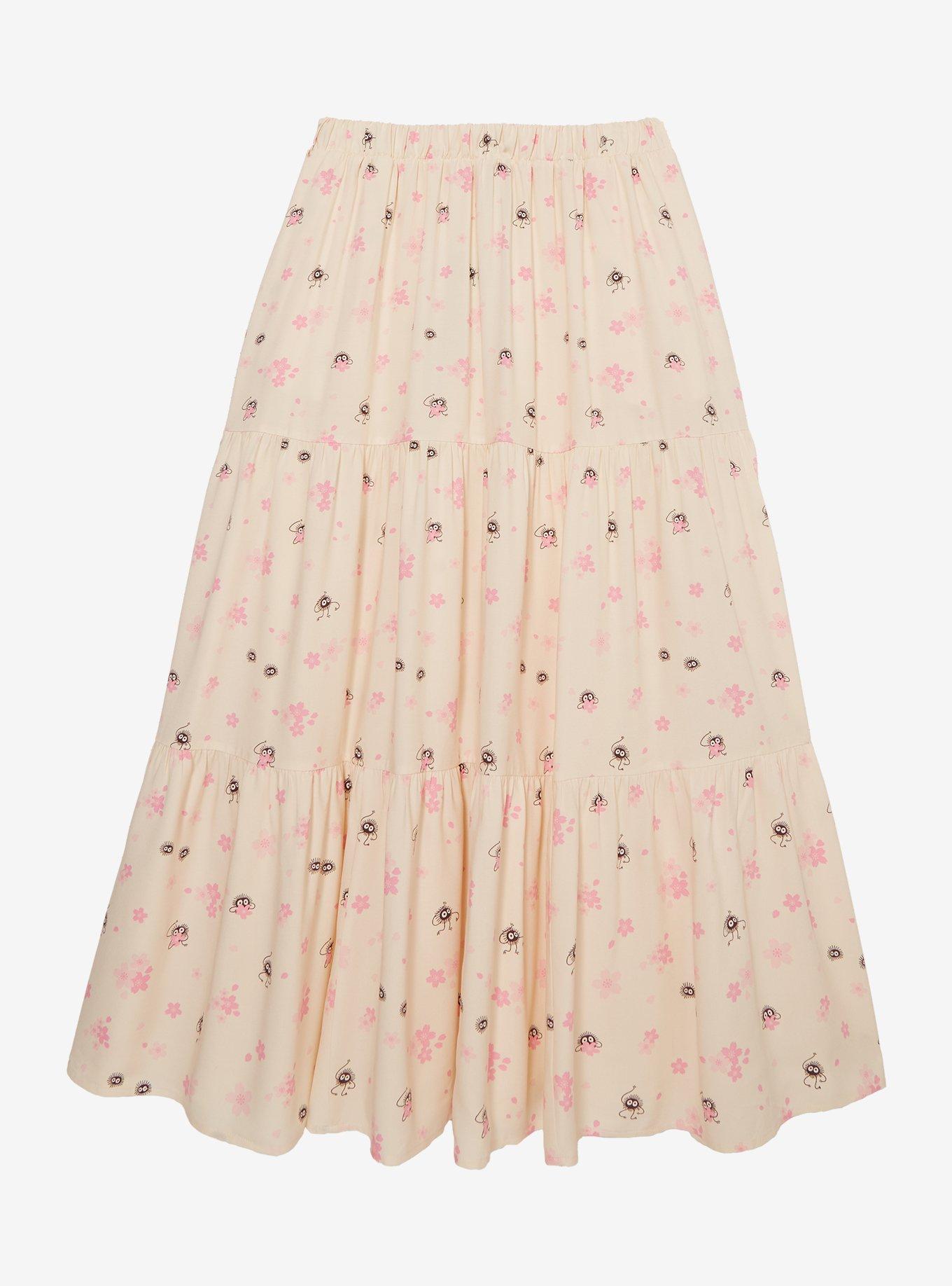 Our Universe Studio Ghibli® Spirited Away Soot Sprites Midi Skirt Plus Size, , hi-res
