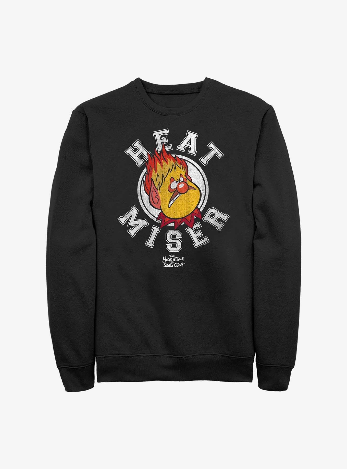 A Year Without A Santa Heat Miser College Sweatshirt, , hi-res